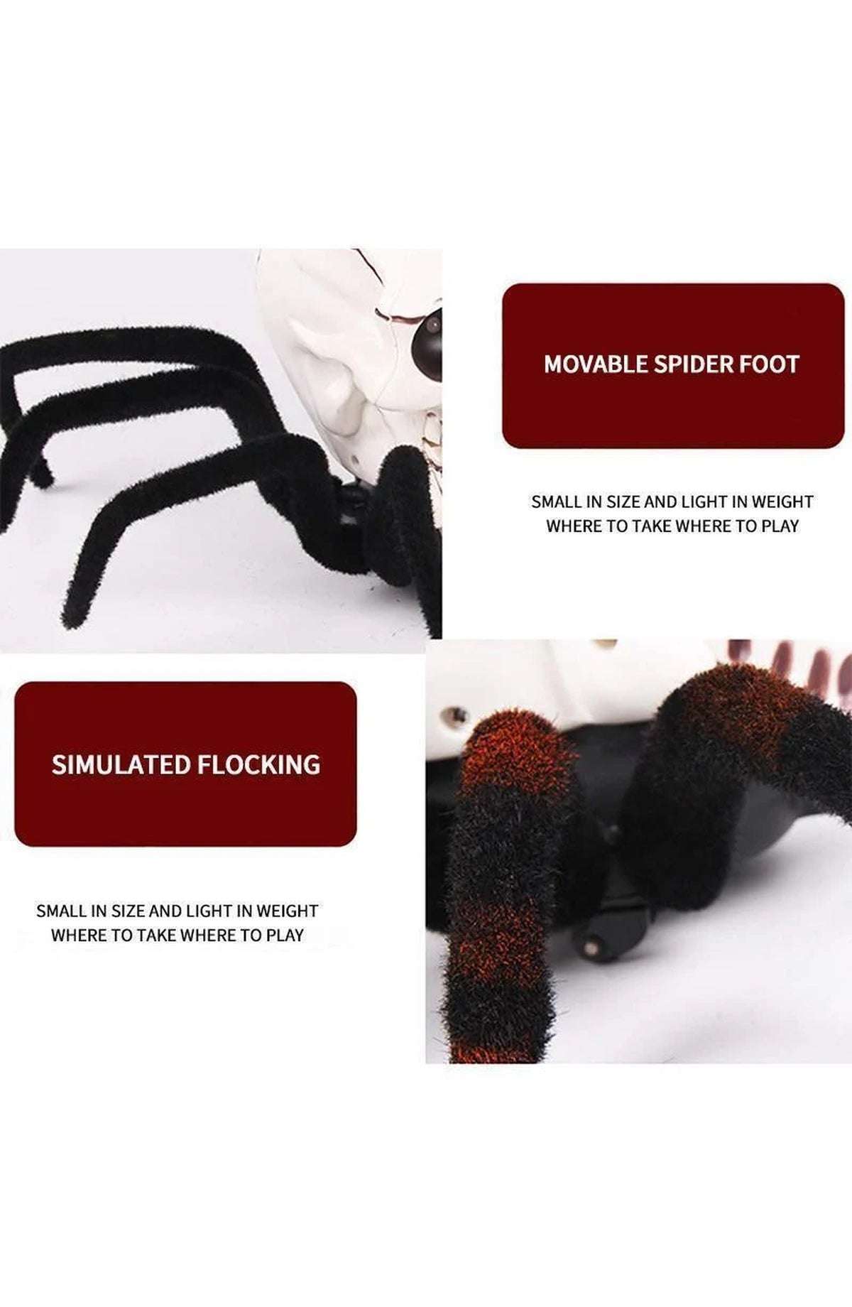 Remote Control Skull Spider