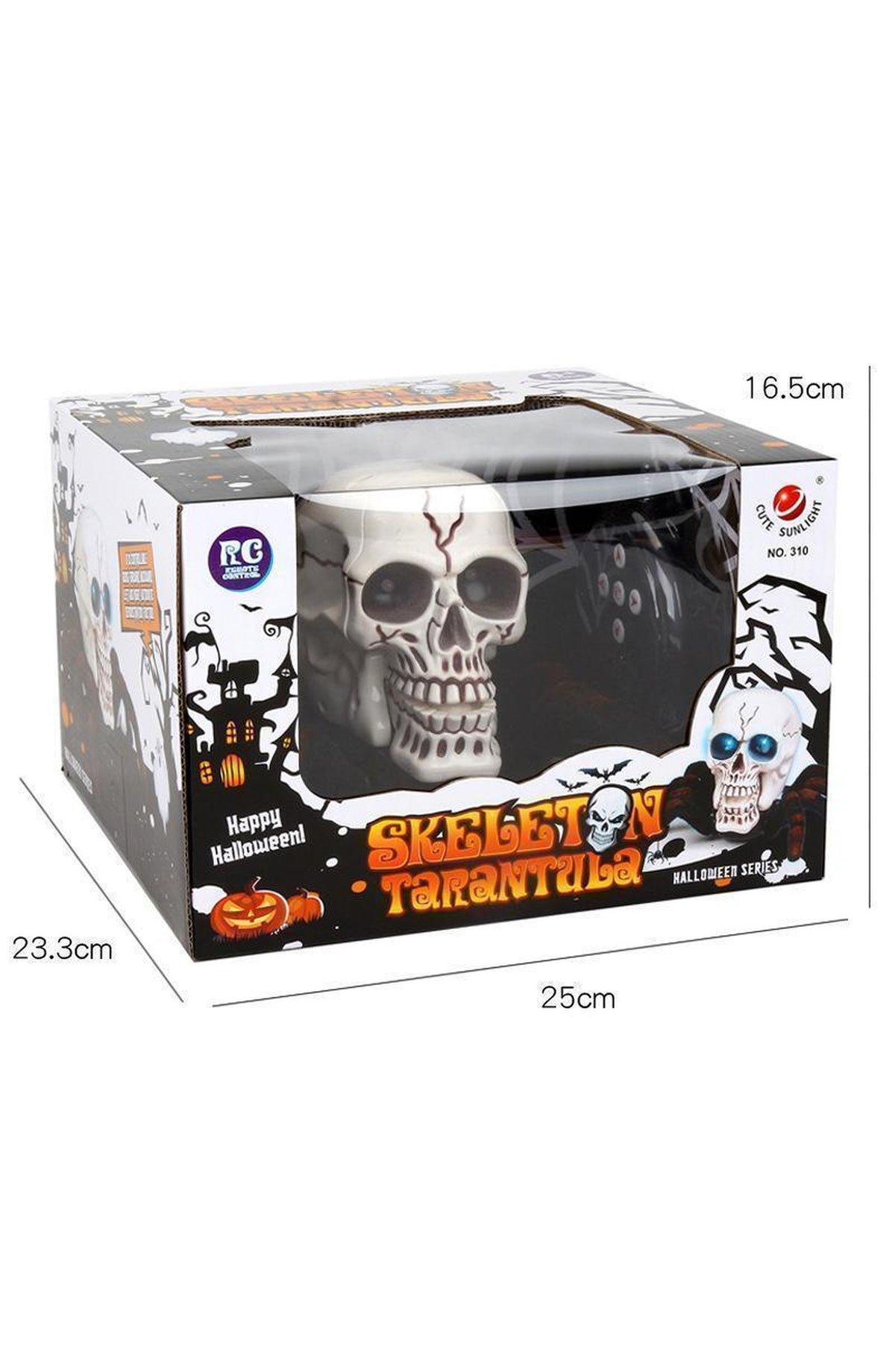 Remote Control Skull Spider