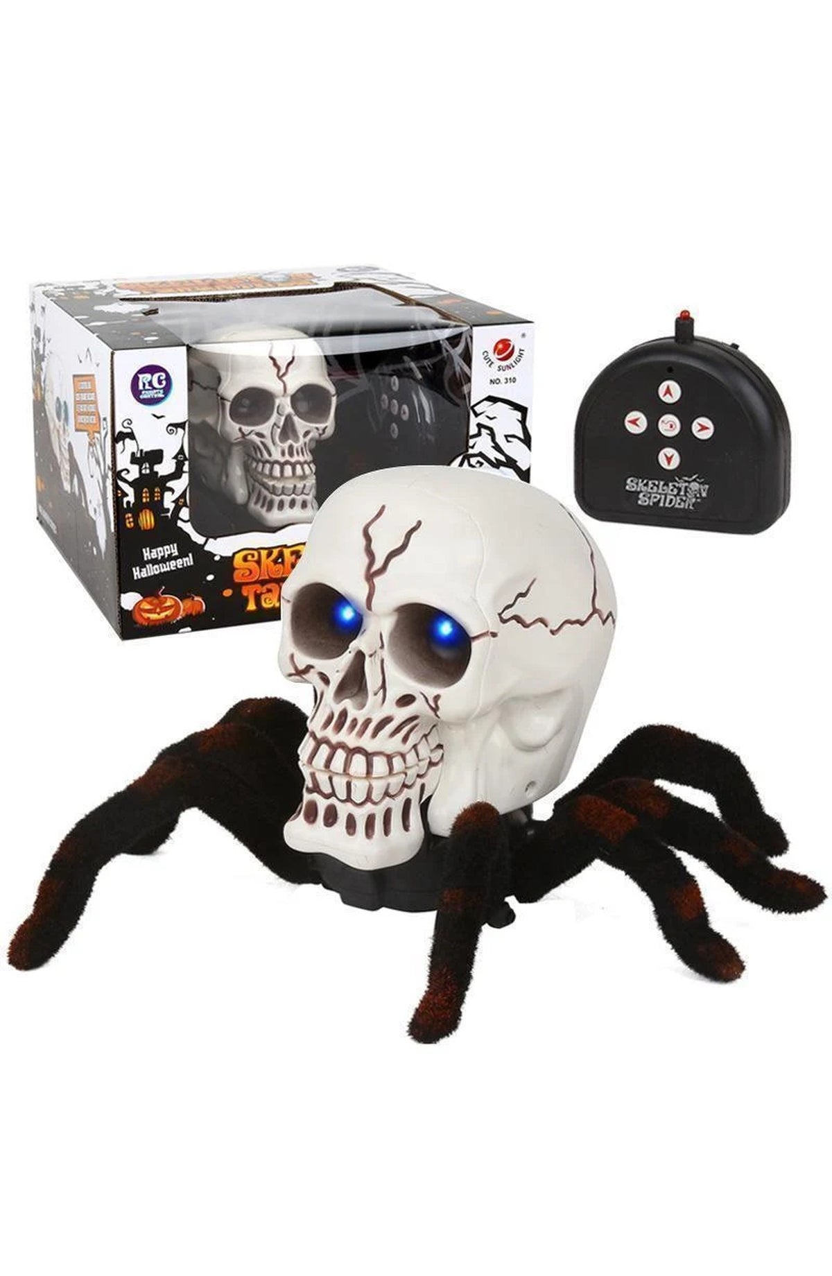 Remote Control Skull Spider