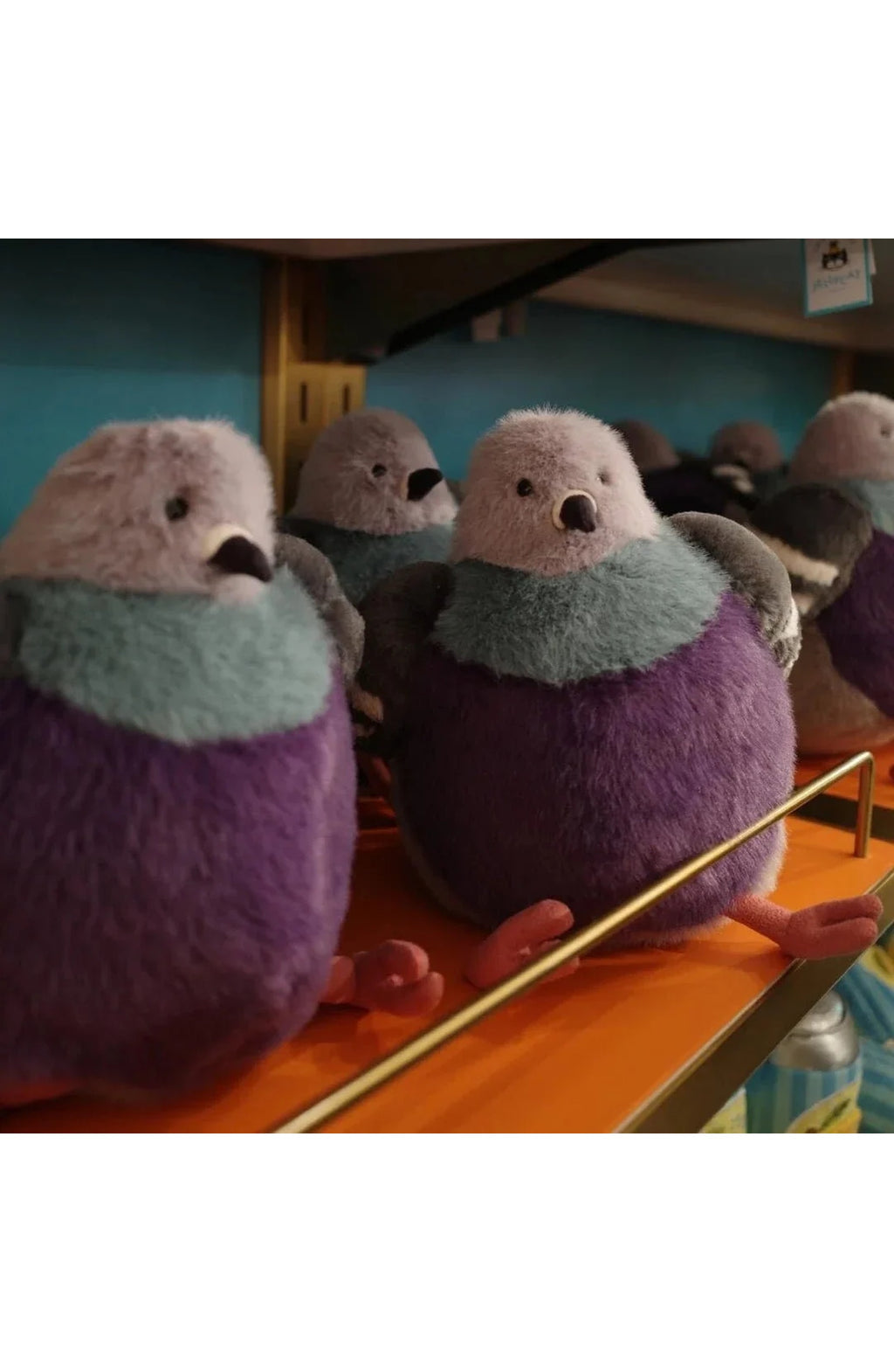 Fluffy Pigeon Plush Toy