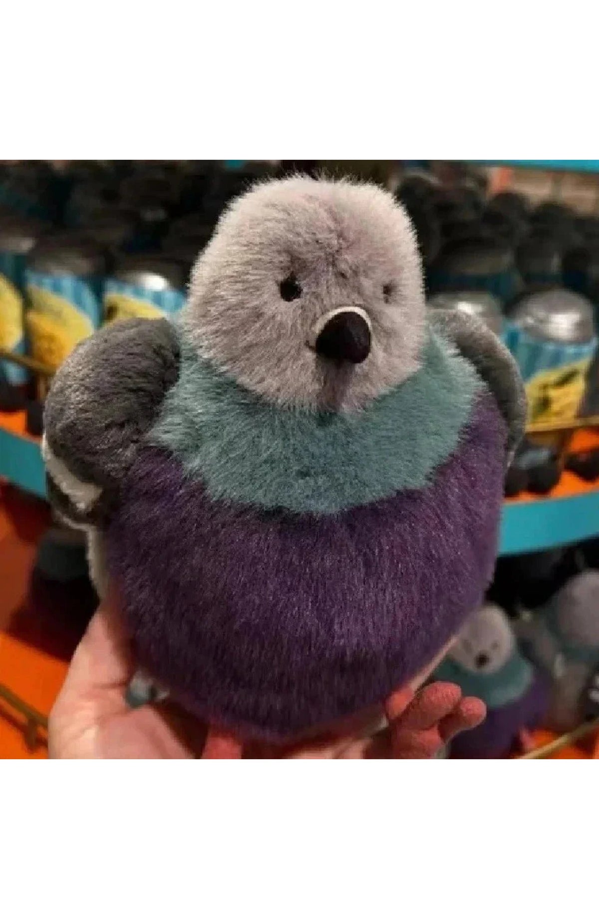 Fluffy Pigeon Plush Toy