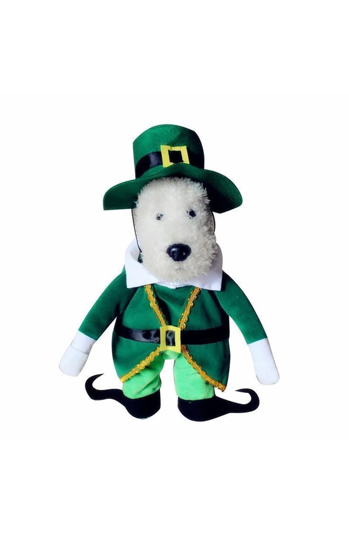 Funny Pet Costume in 12 Character Styles - Green Gentleman