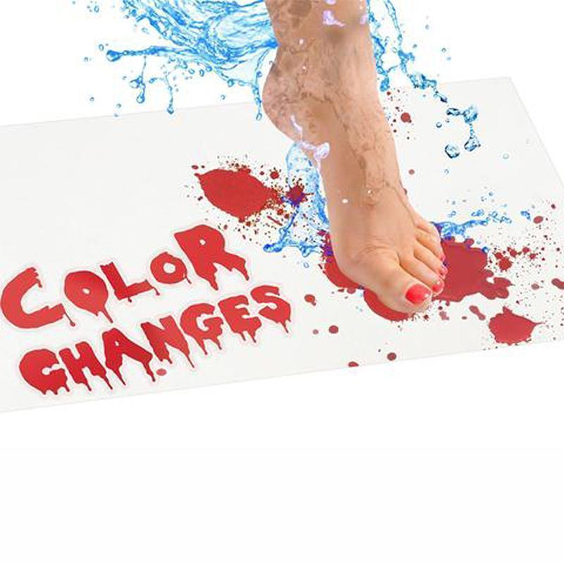 Halloween Prank Floor Mat - Blood Reveal (Color-Changing)