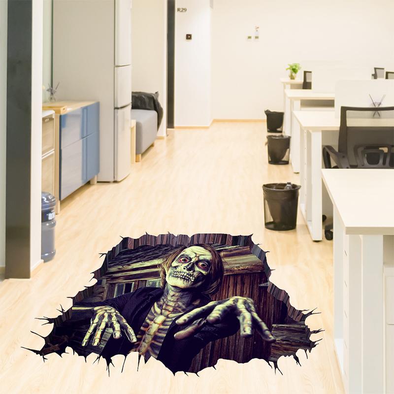 Halloween Prank Floor Mat - Skeleton 3D