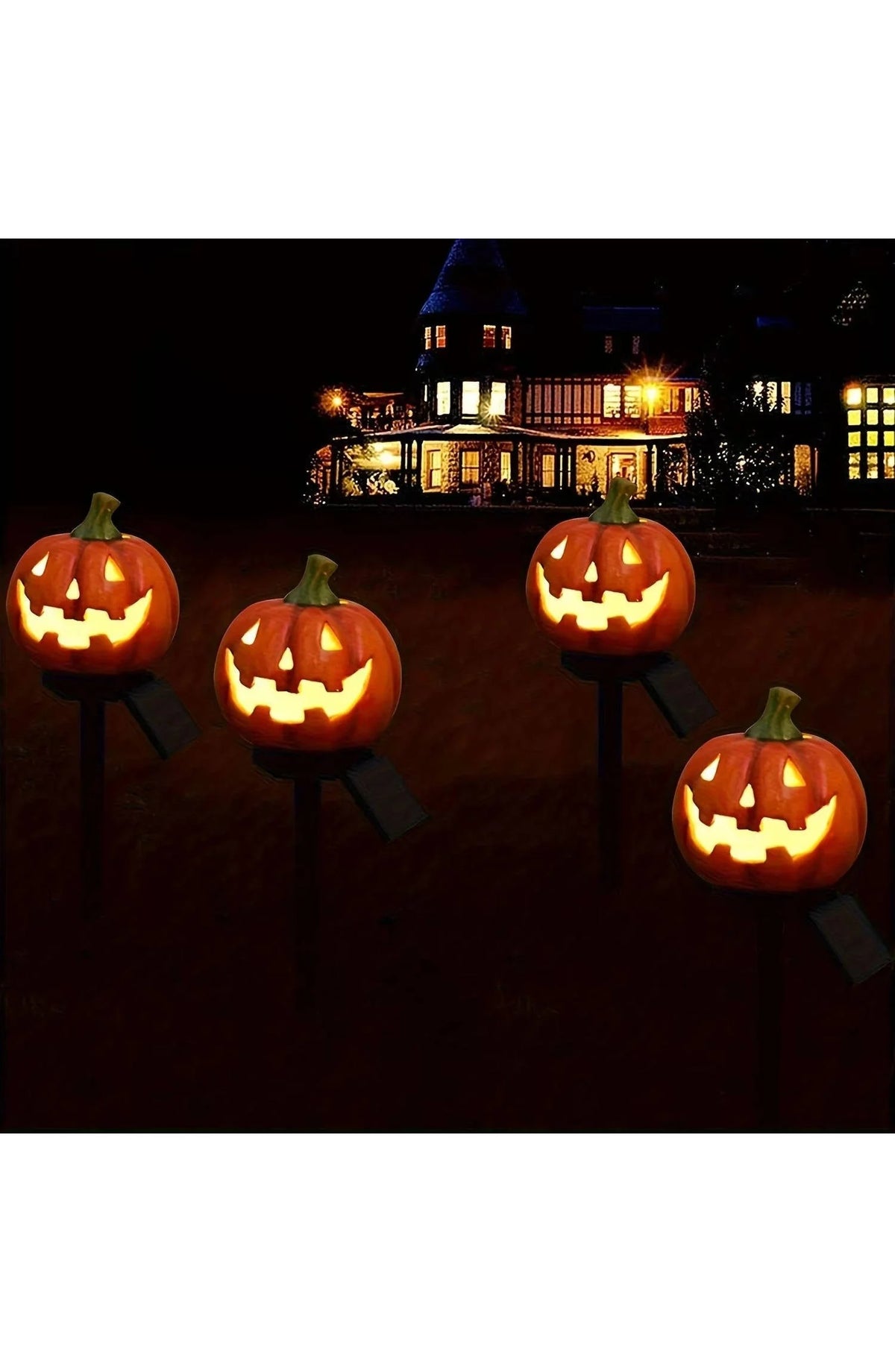 Halloween Pumpkin Pathway Lights