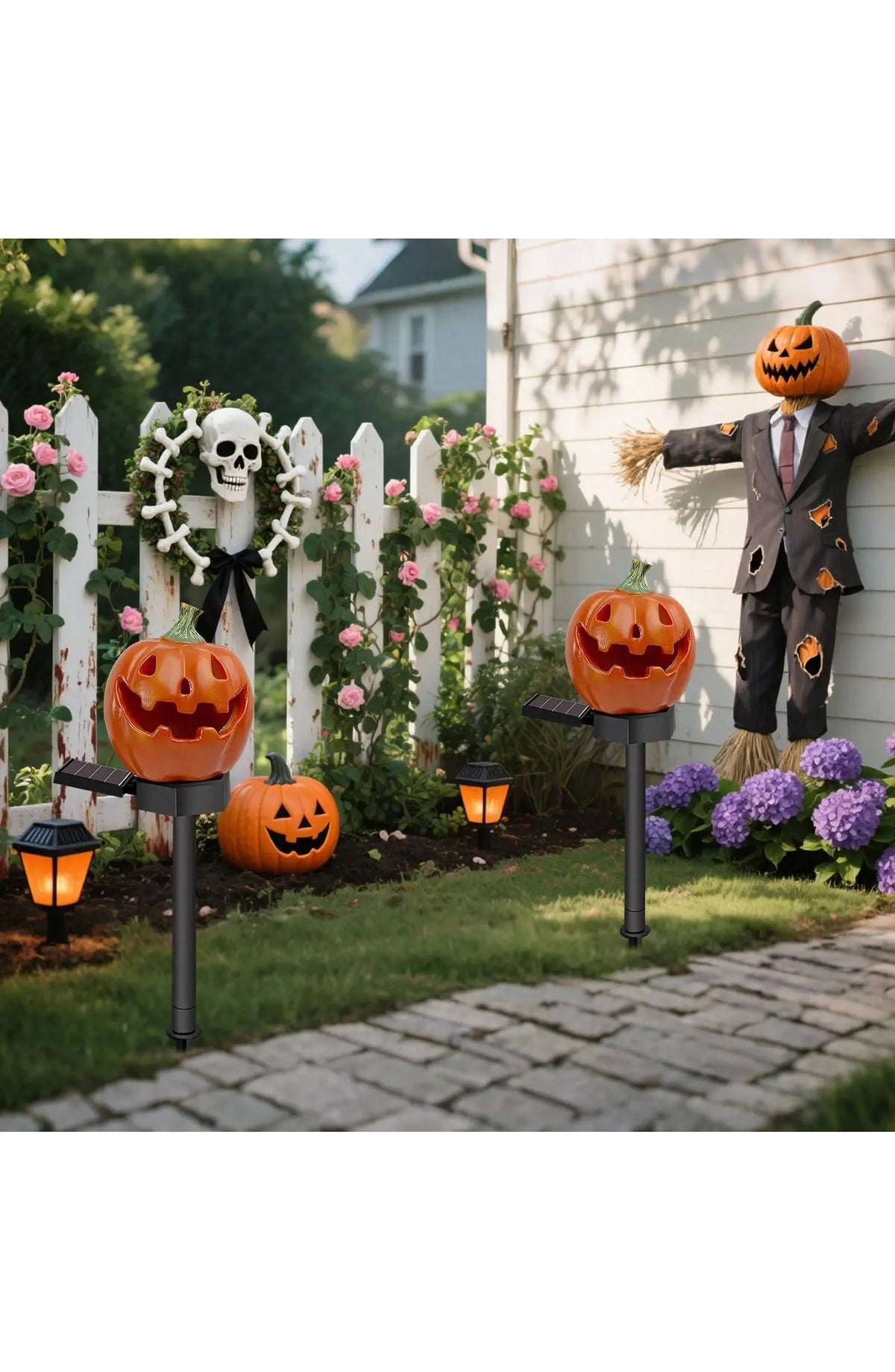 Halloween Pumpkin Pathway Lights