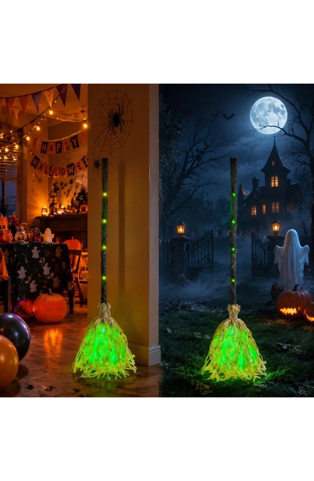Light-Up Witch Broom