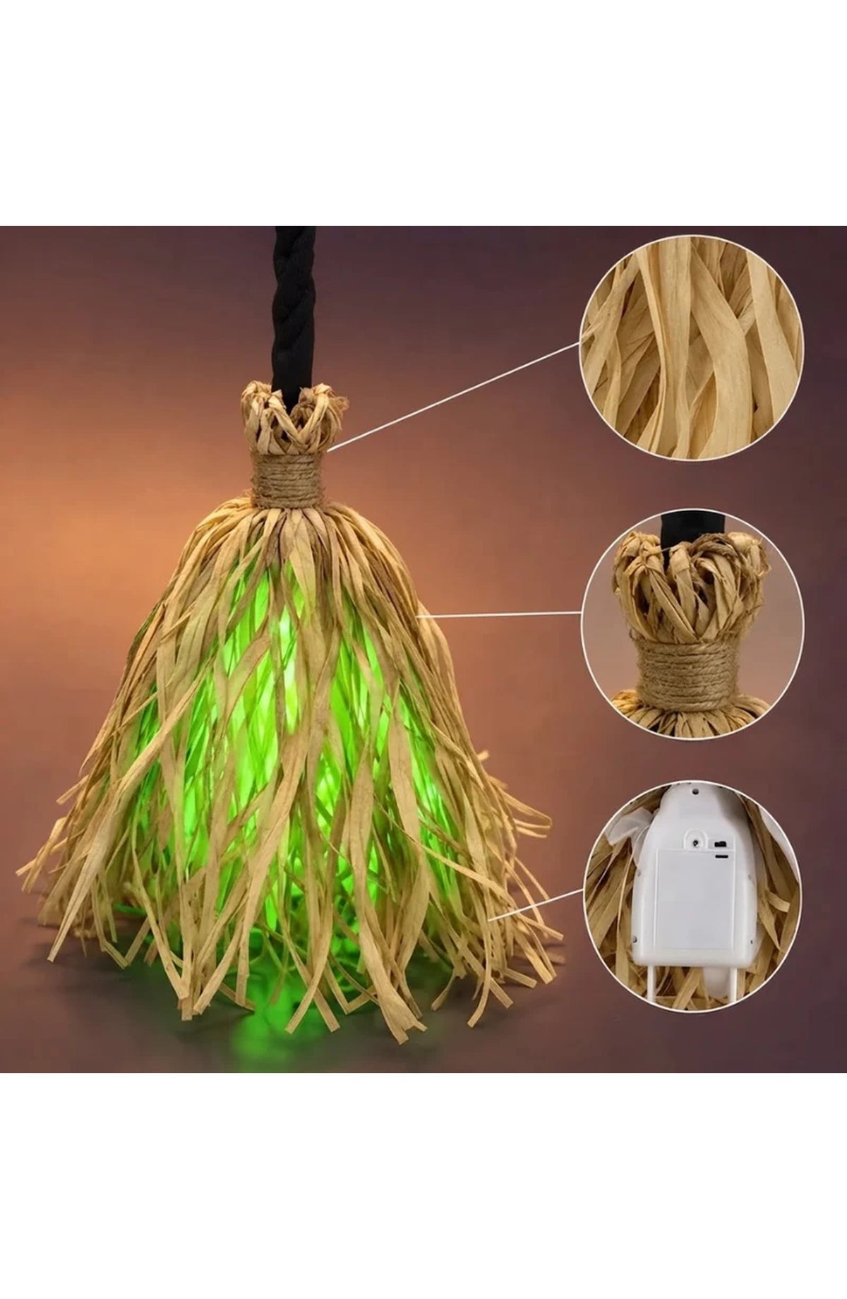 Light-Up Witch Broom
