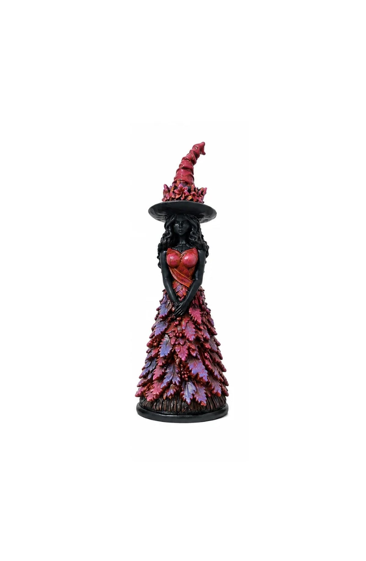 Gothic Witch Figurine - Purple