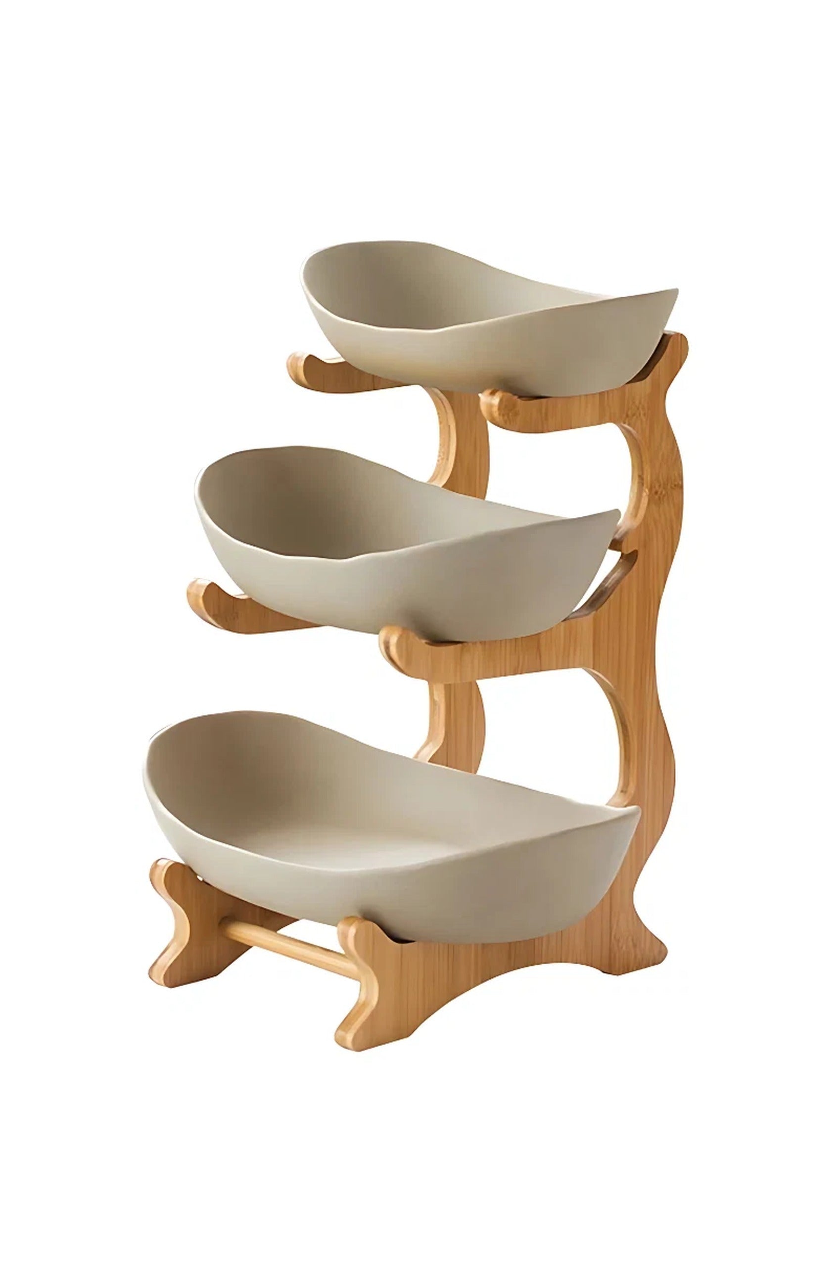 Three-Tier Fruit Bowl
