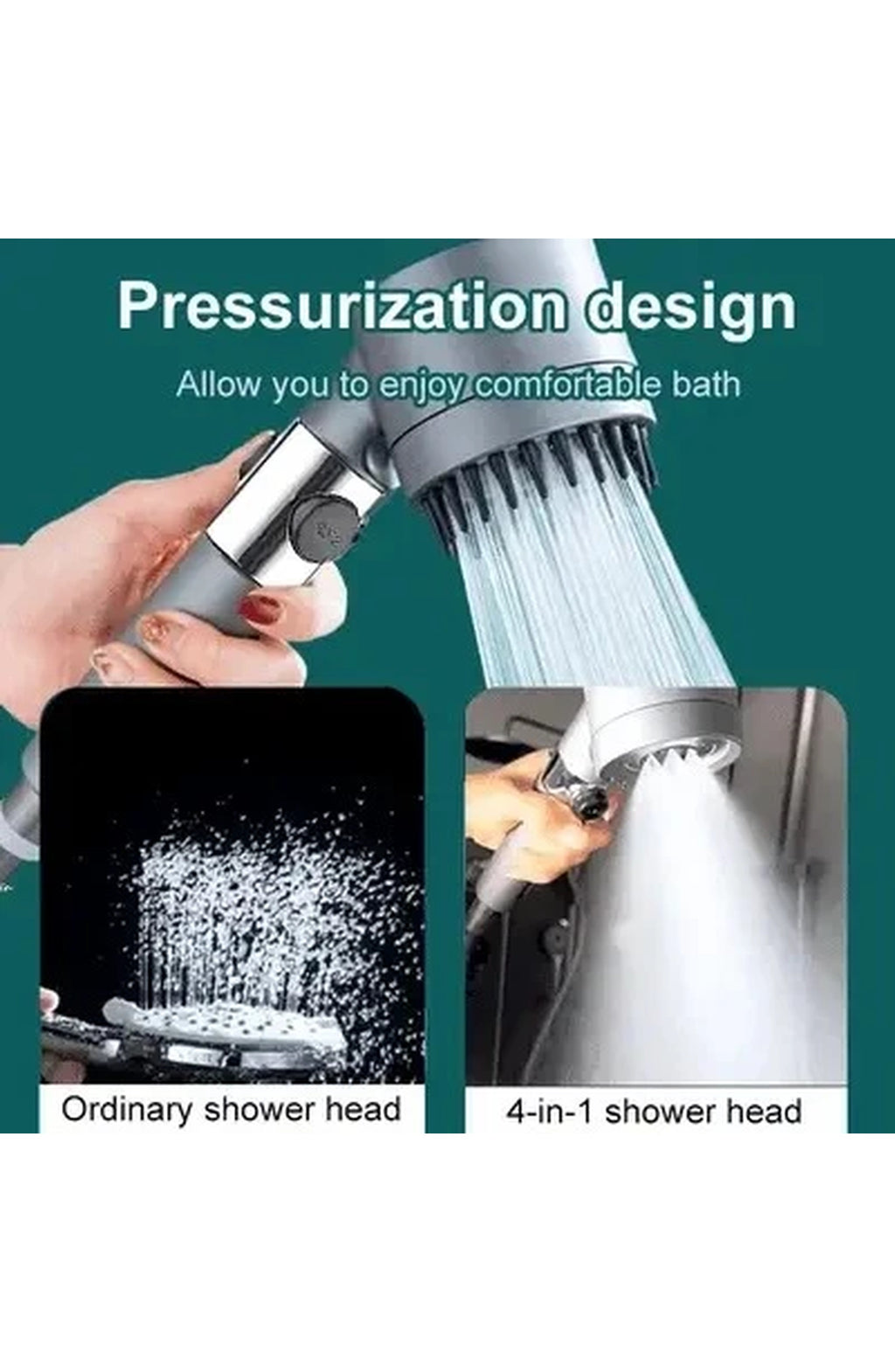 High Pressure Showerhead, view 3