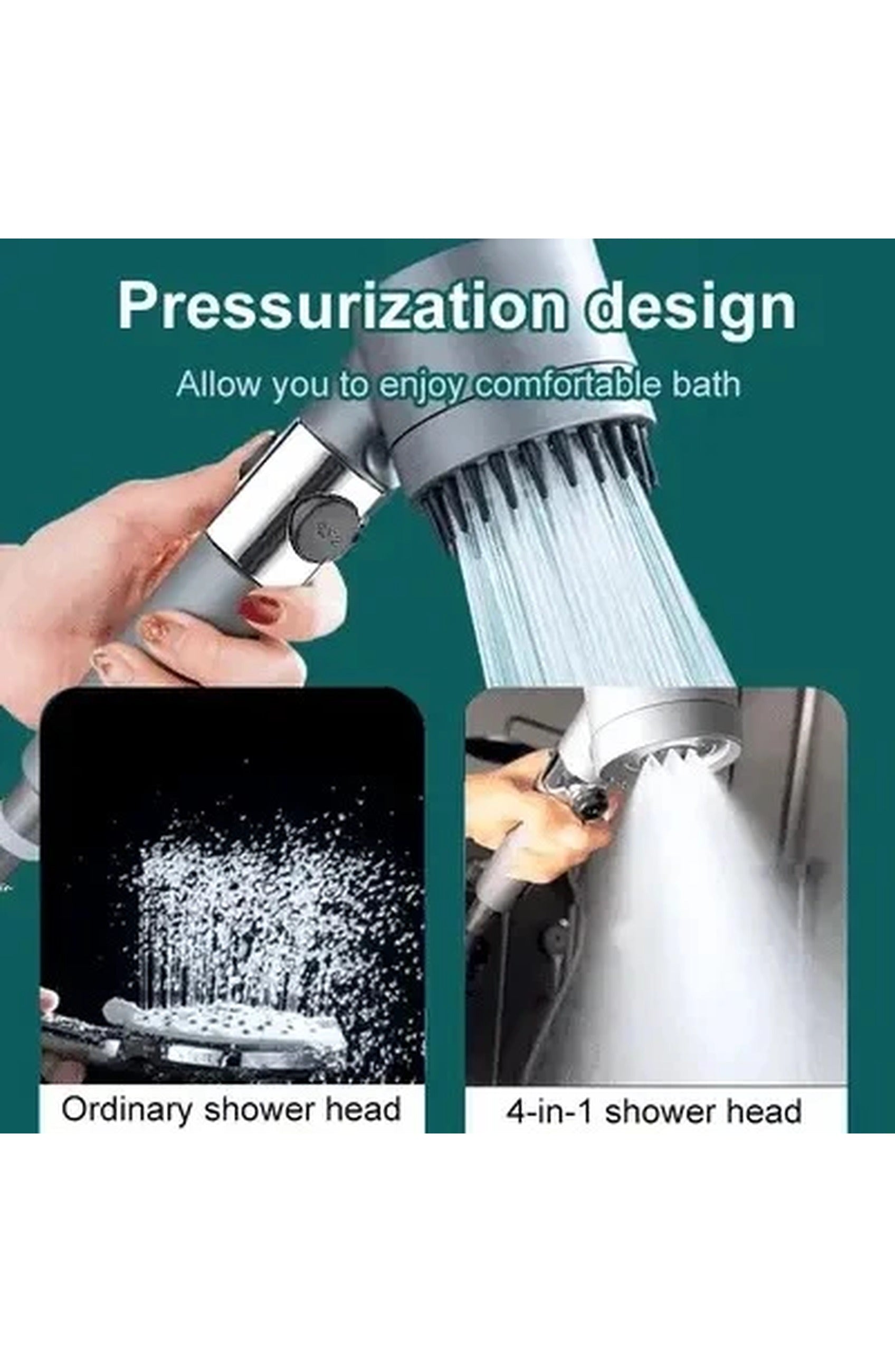 High Pressure Showerhead, view 3