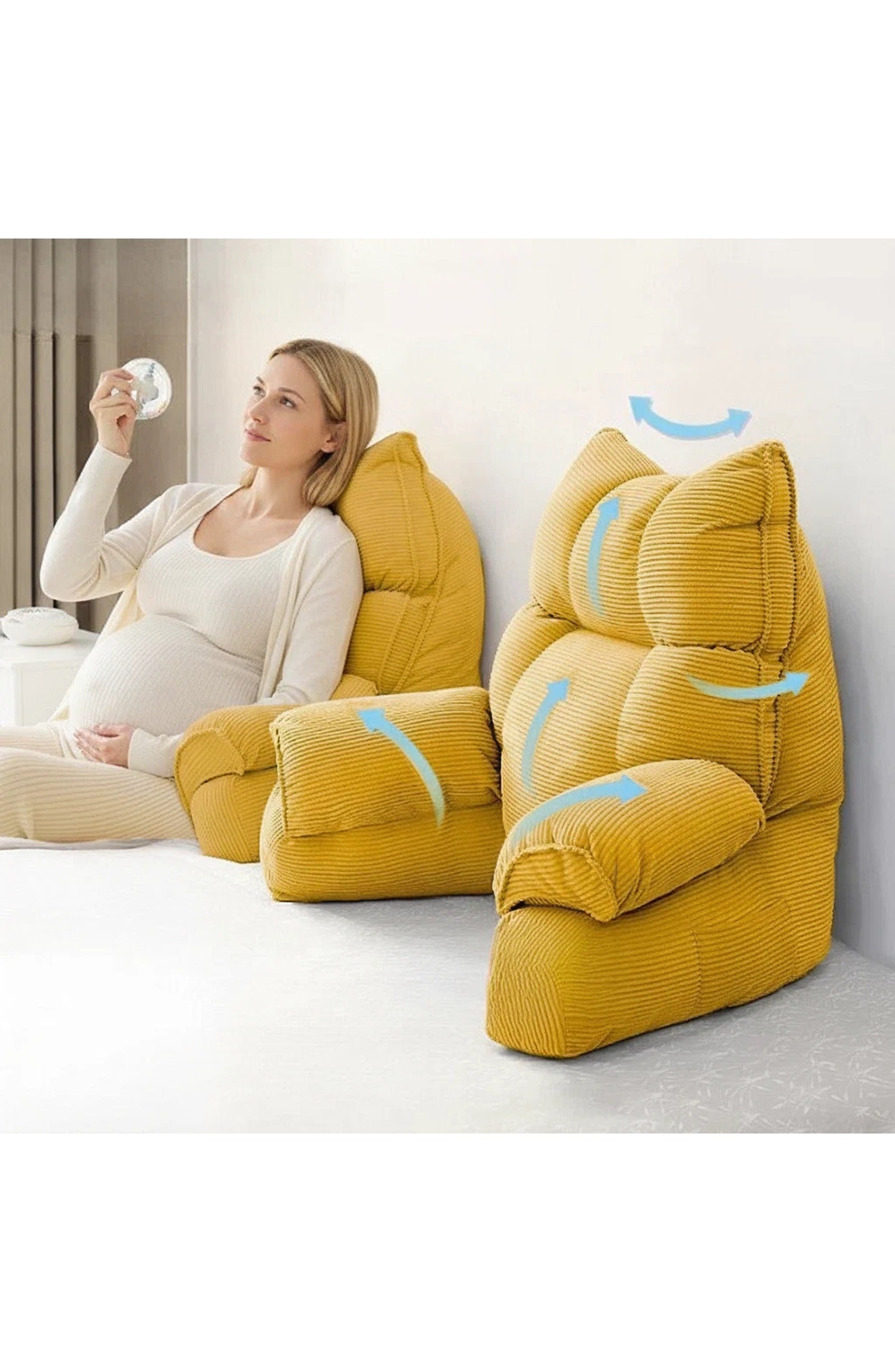 Bed Pillow with Arm Support, view 2