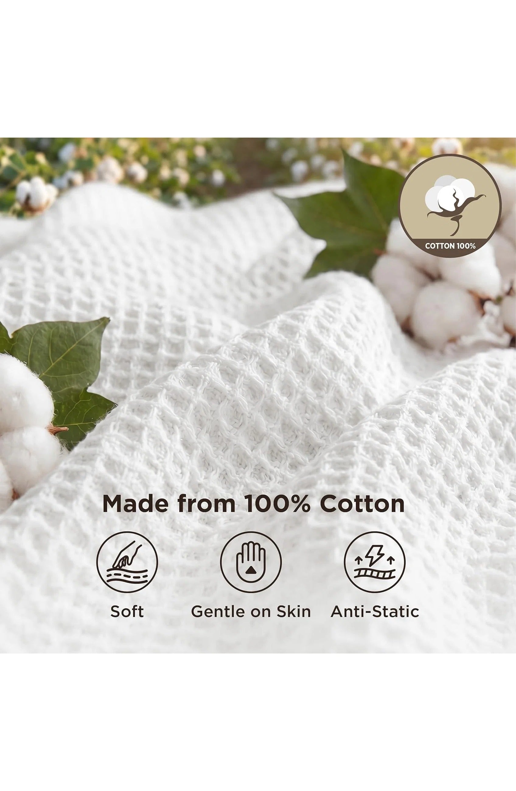 Cotton Queen Blanket, view 2