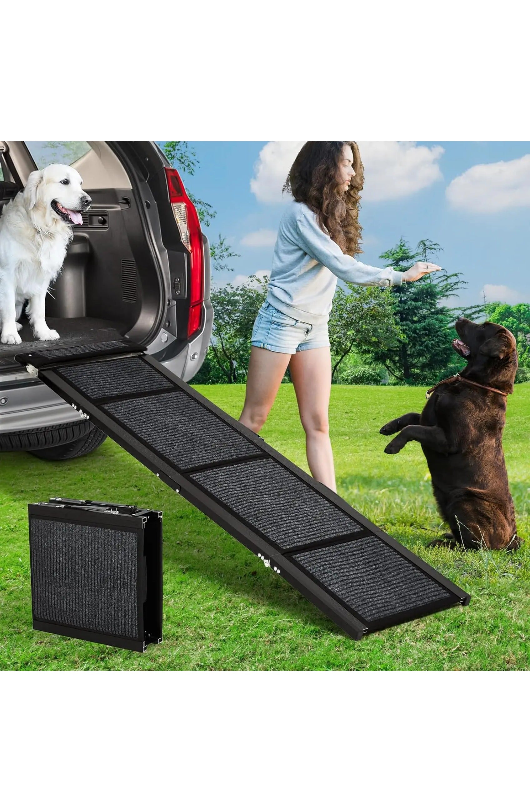 Folding Dog Ramp for Bed and Car, view 2