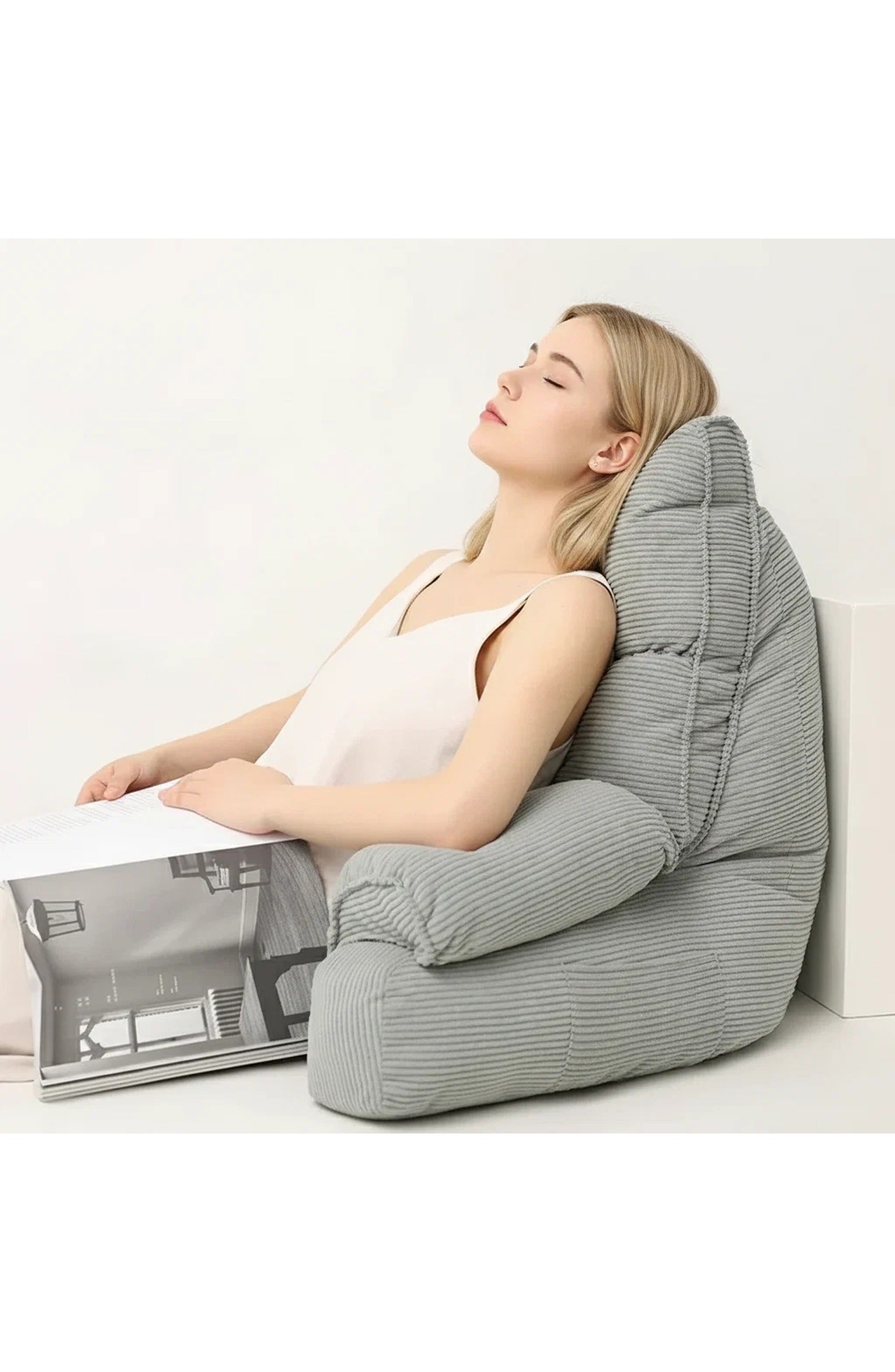 Bed Pillow with Arm Support, view 3