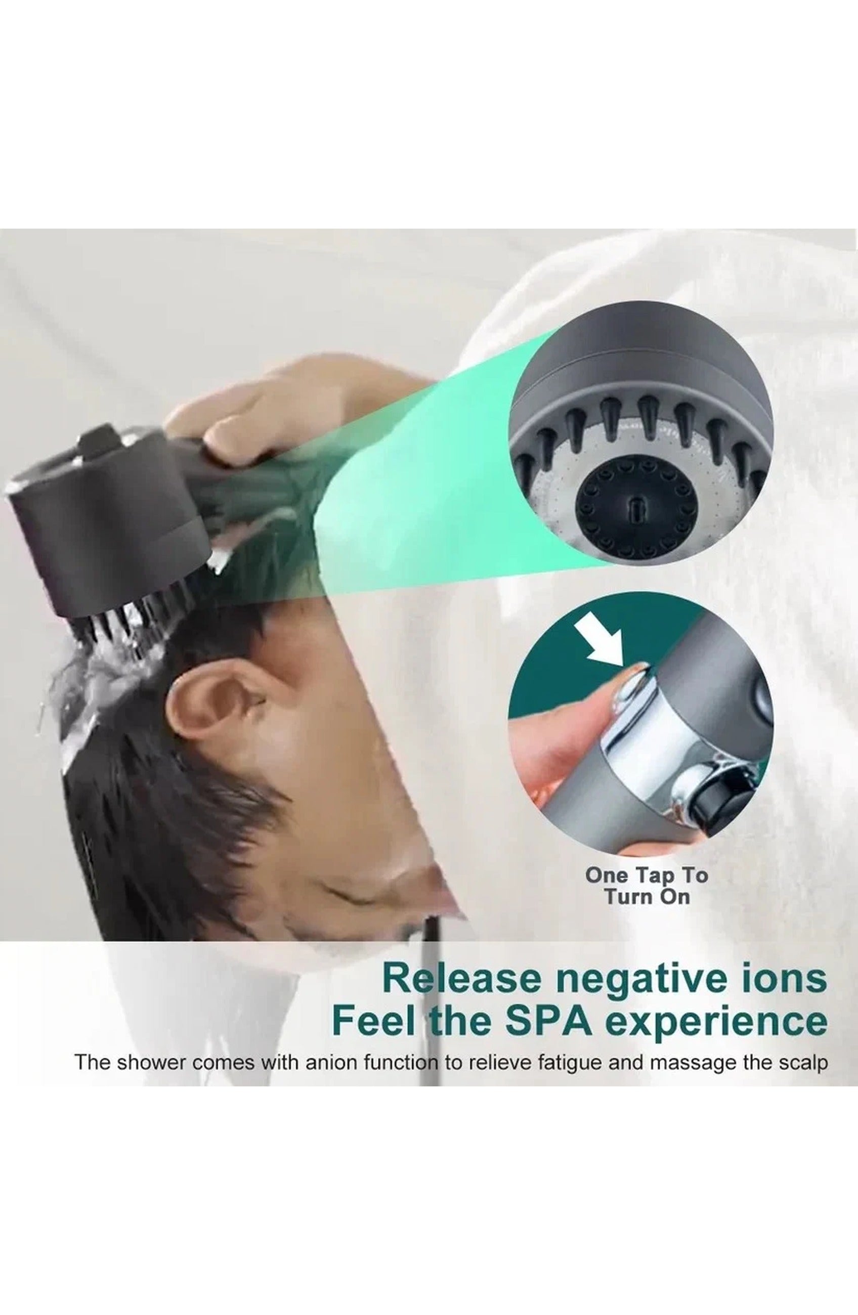 High Pressure Showerhead, view 4