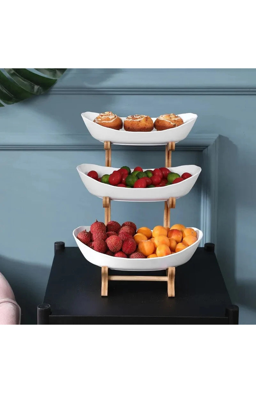 Three-Tier Fruit Bowl, view 4