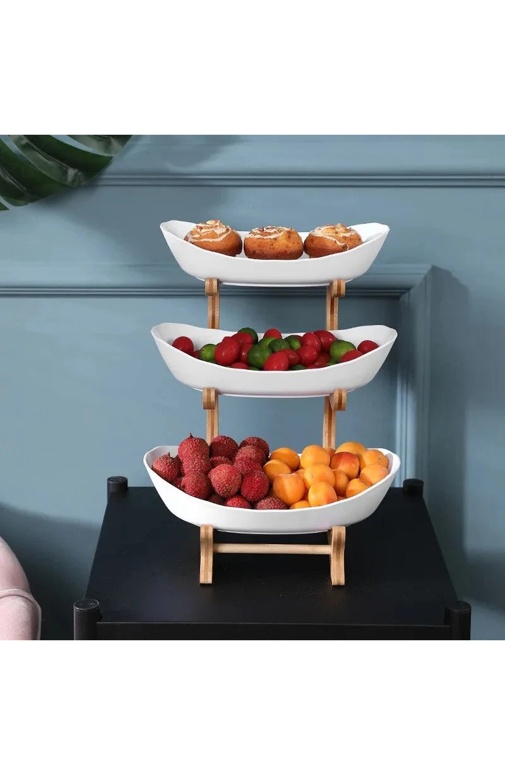 Three-Tier Fruit Bowl, view 4