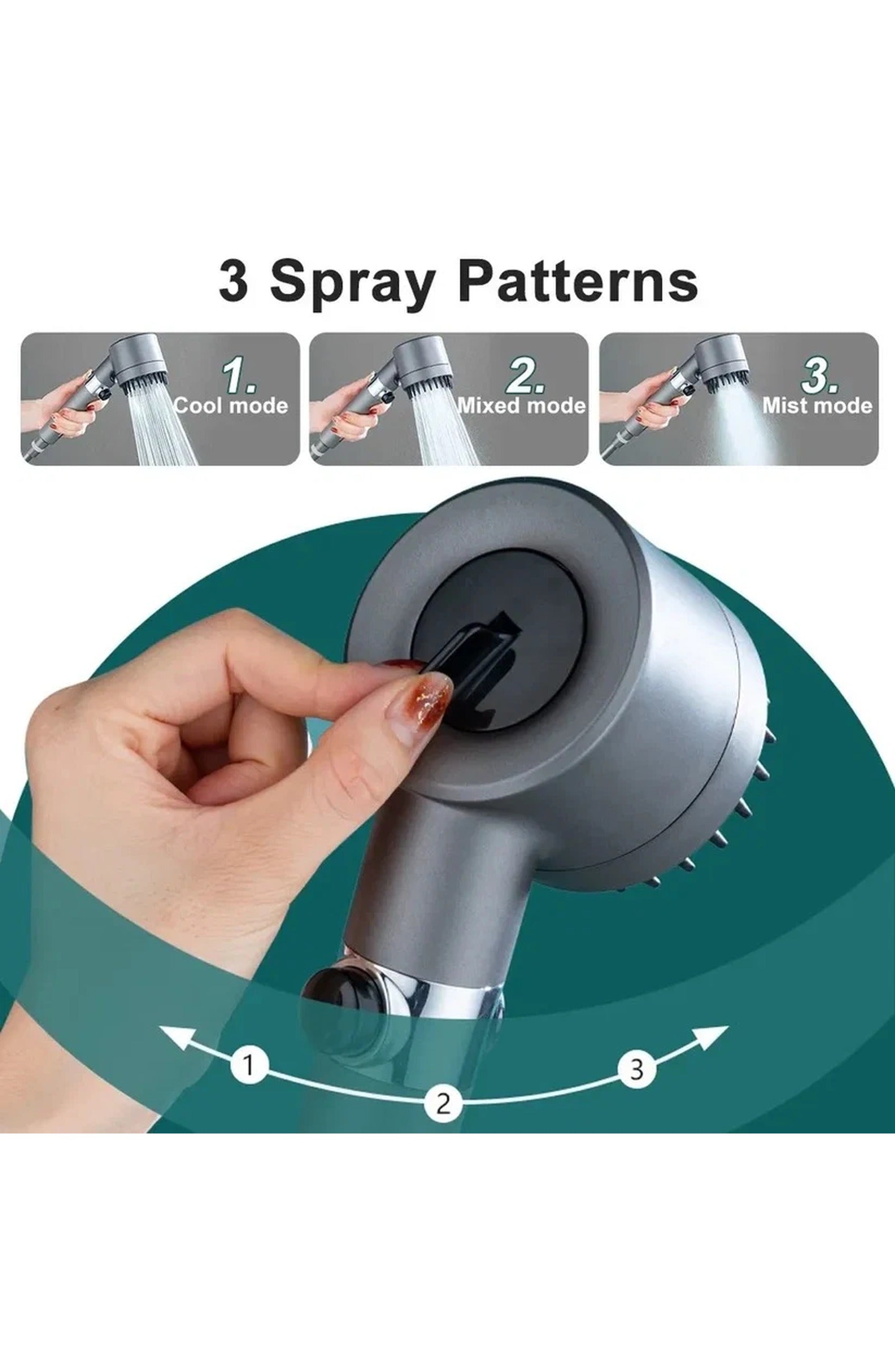 High Pressure Showerhead, view 5