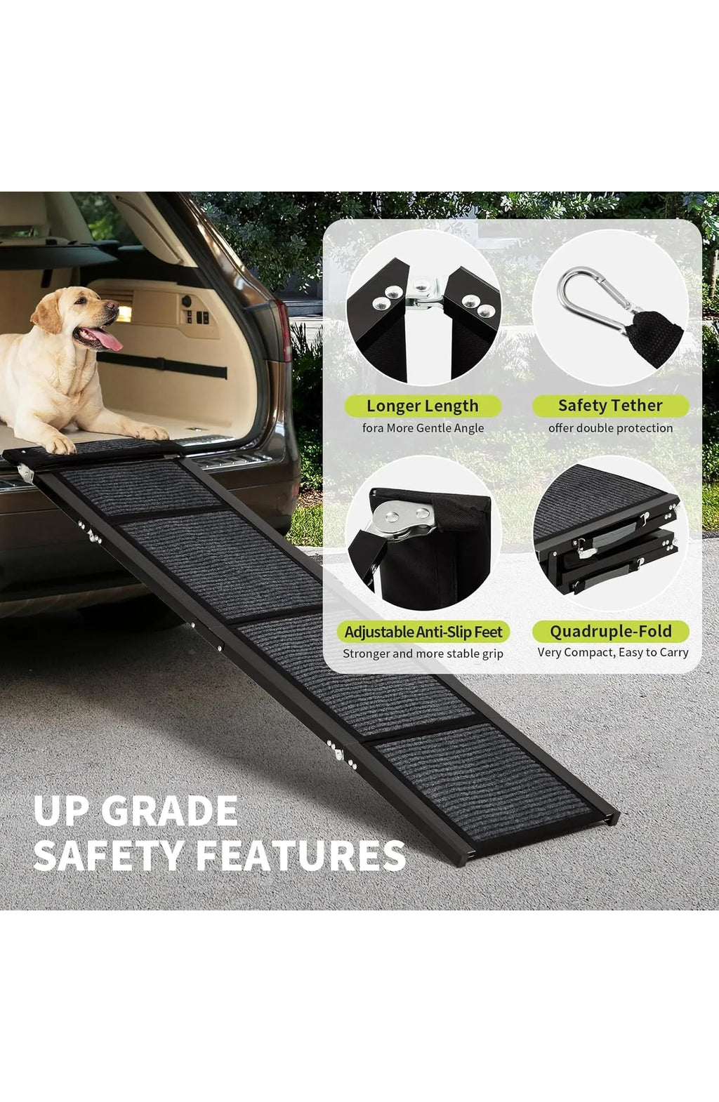 Folding Dog Ramp for Bed and Car, view 4