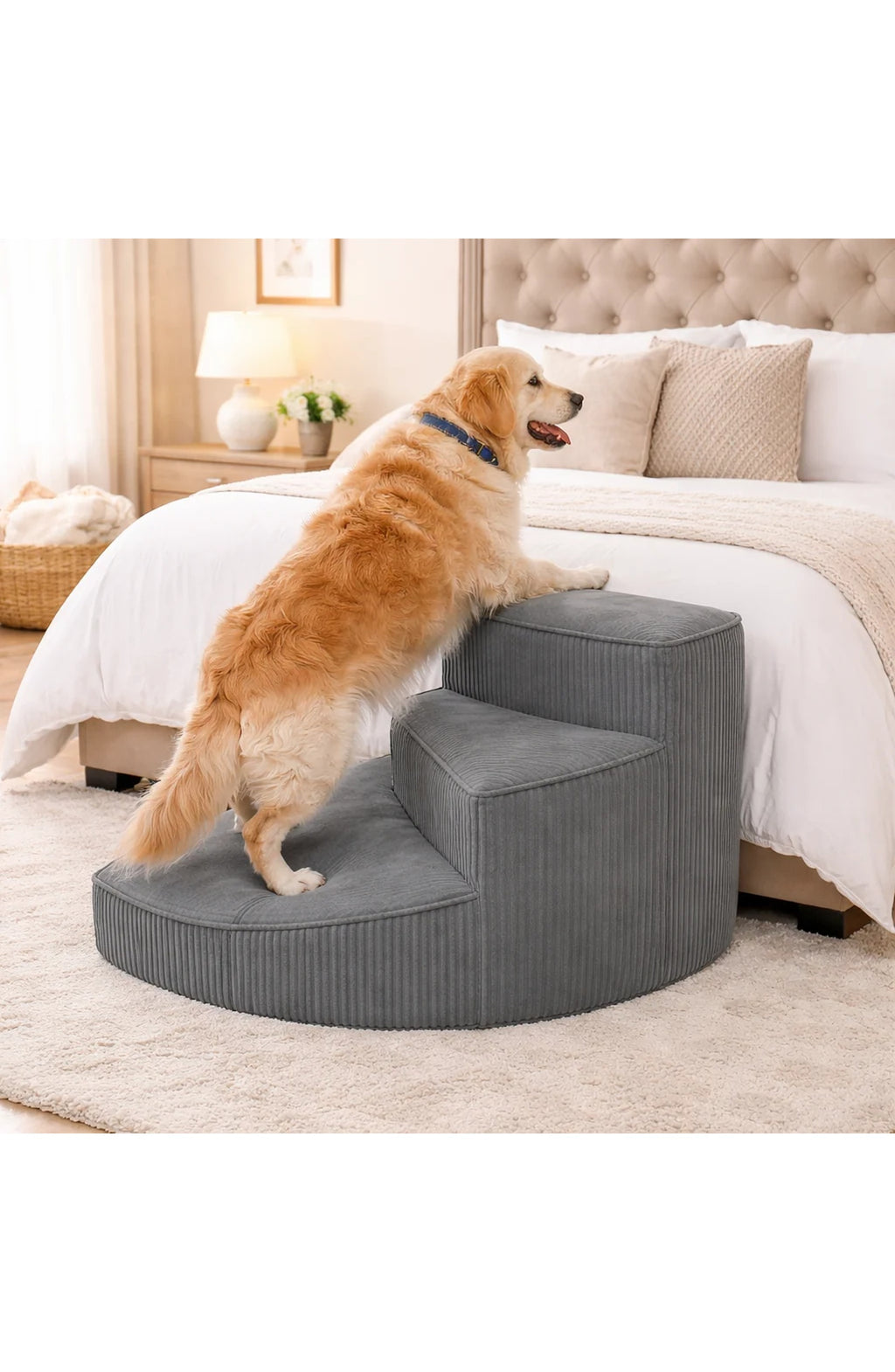 Orthopedic Dog Stairs for Bed, view 6
