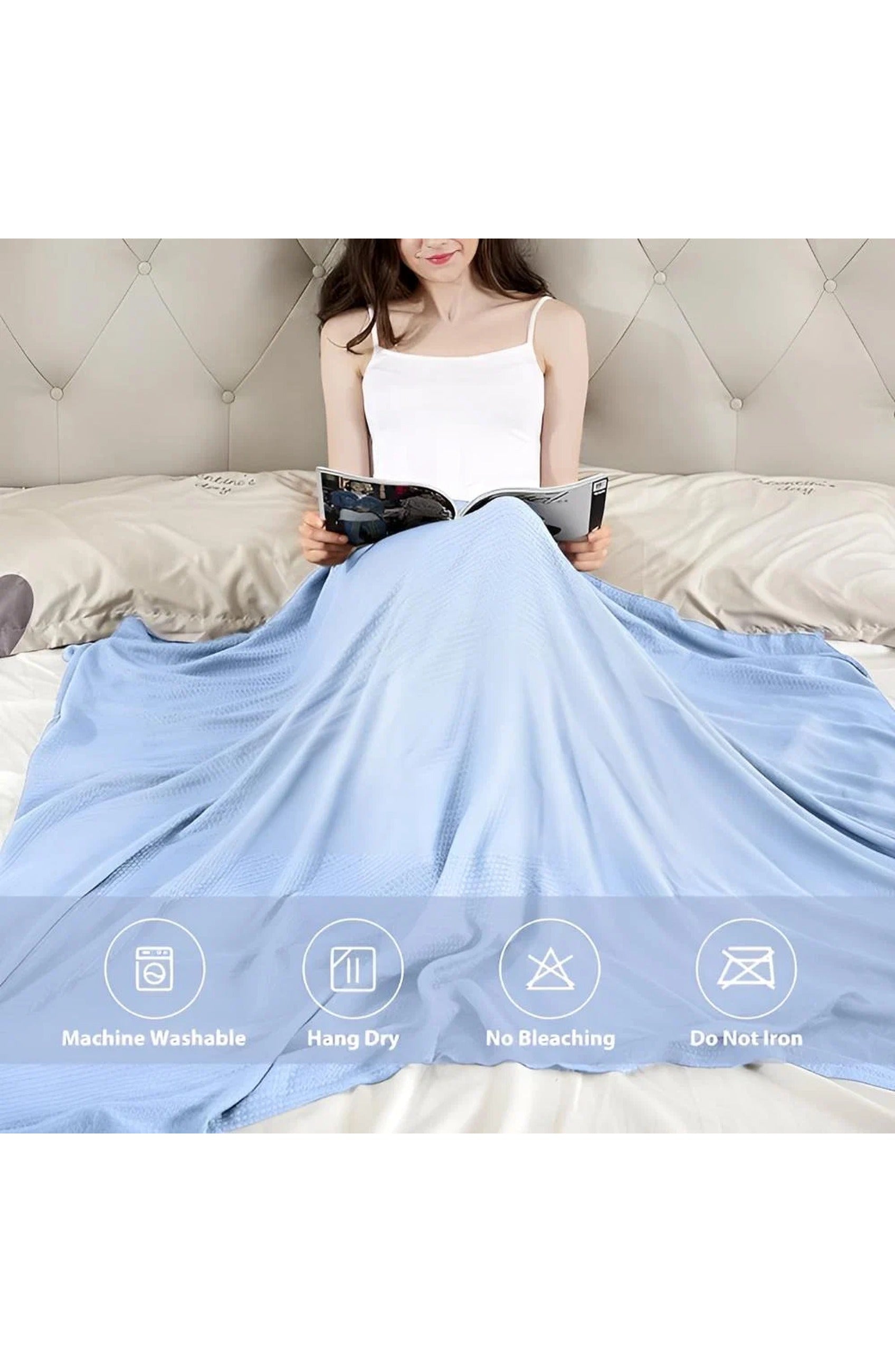 Cooling Blanket for Bed, view 7