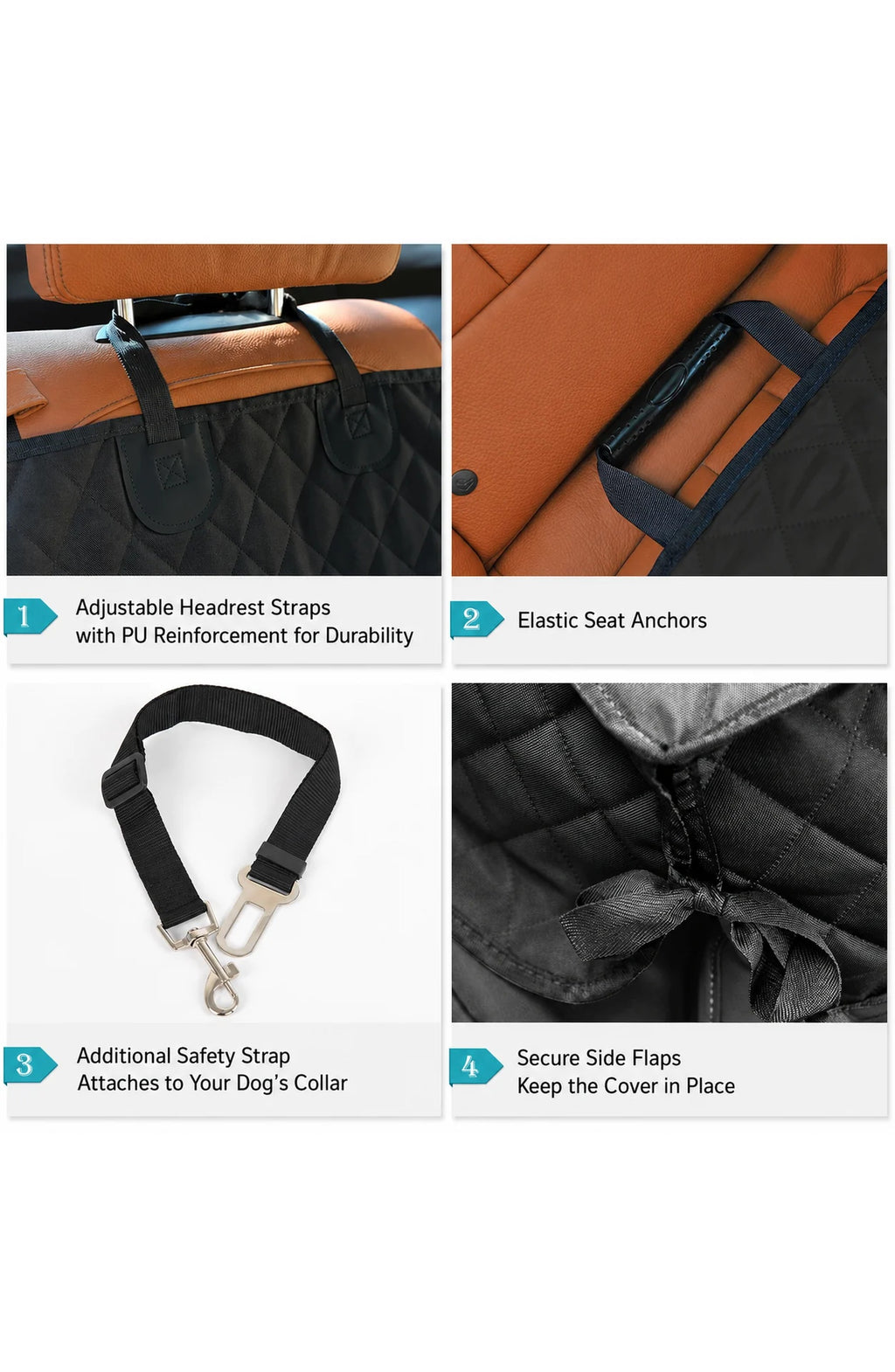 Waterproof Dog Car Seat Cover, view 8