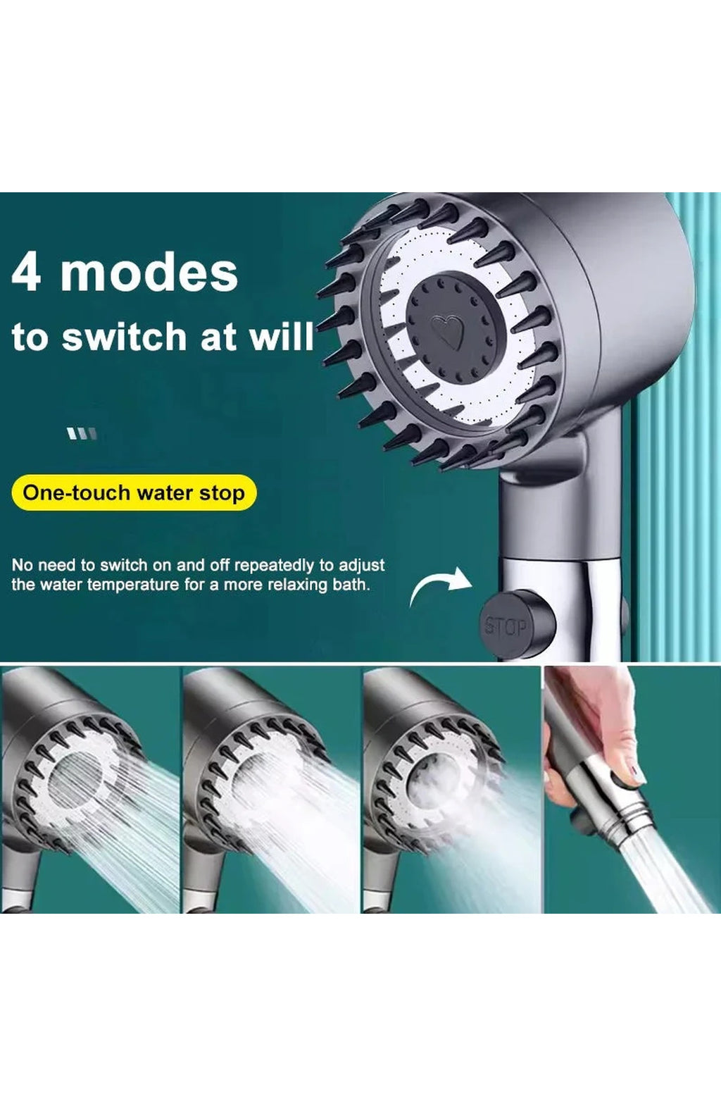 High Pressure Showerhead, view 9