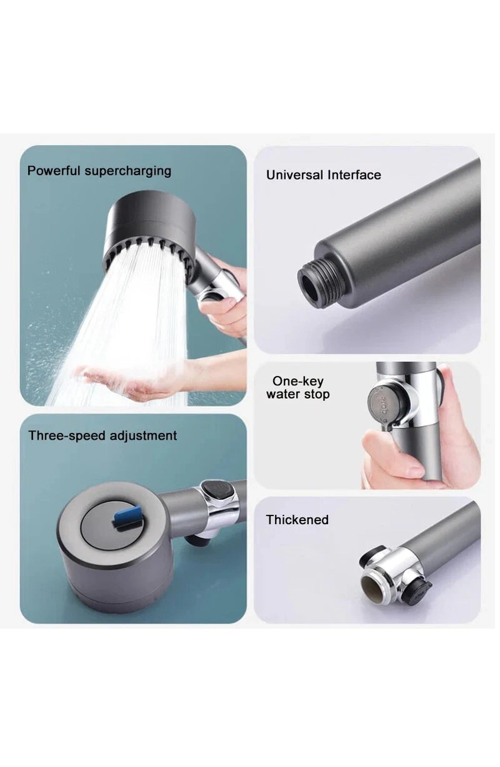 High Pressure Showerhead, view 10