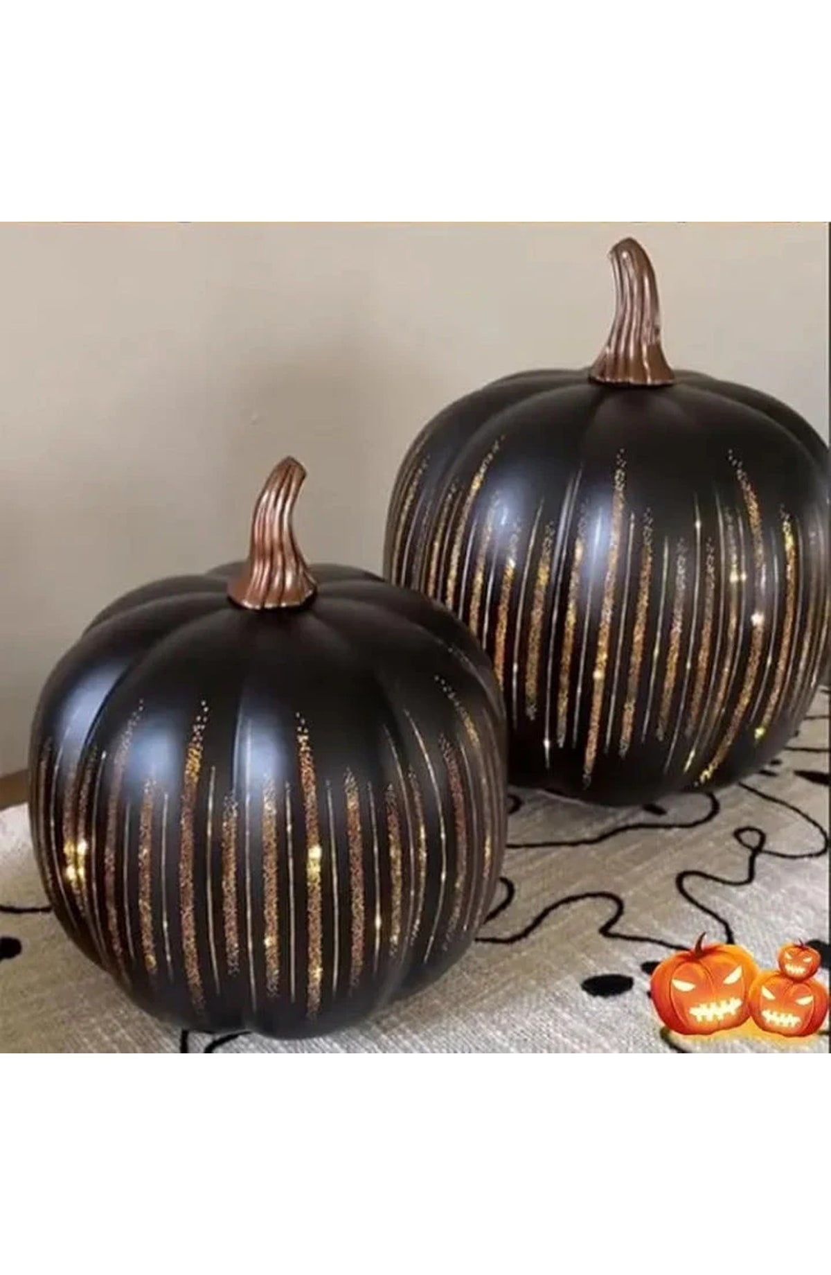 LED Pumpkin Lantern with 6-Hour Timer