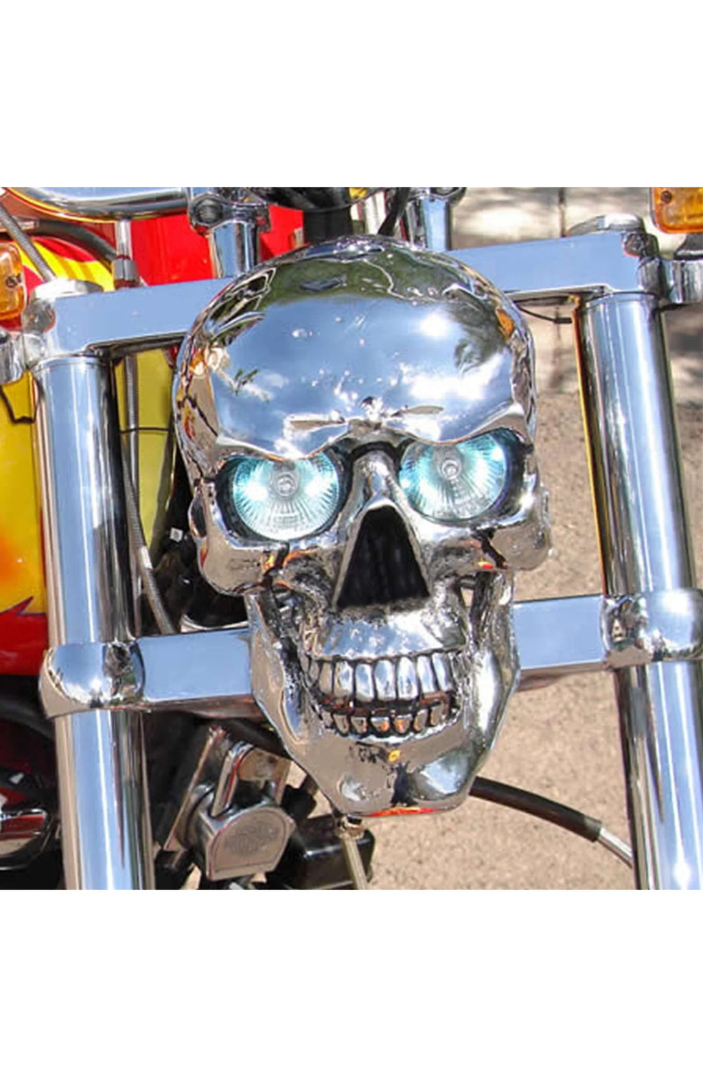 LED Skull Headlight