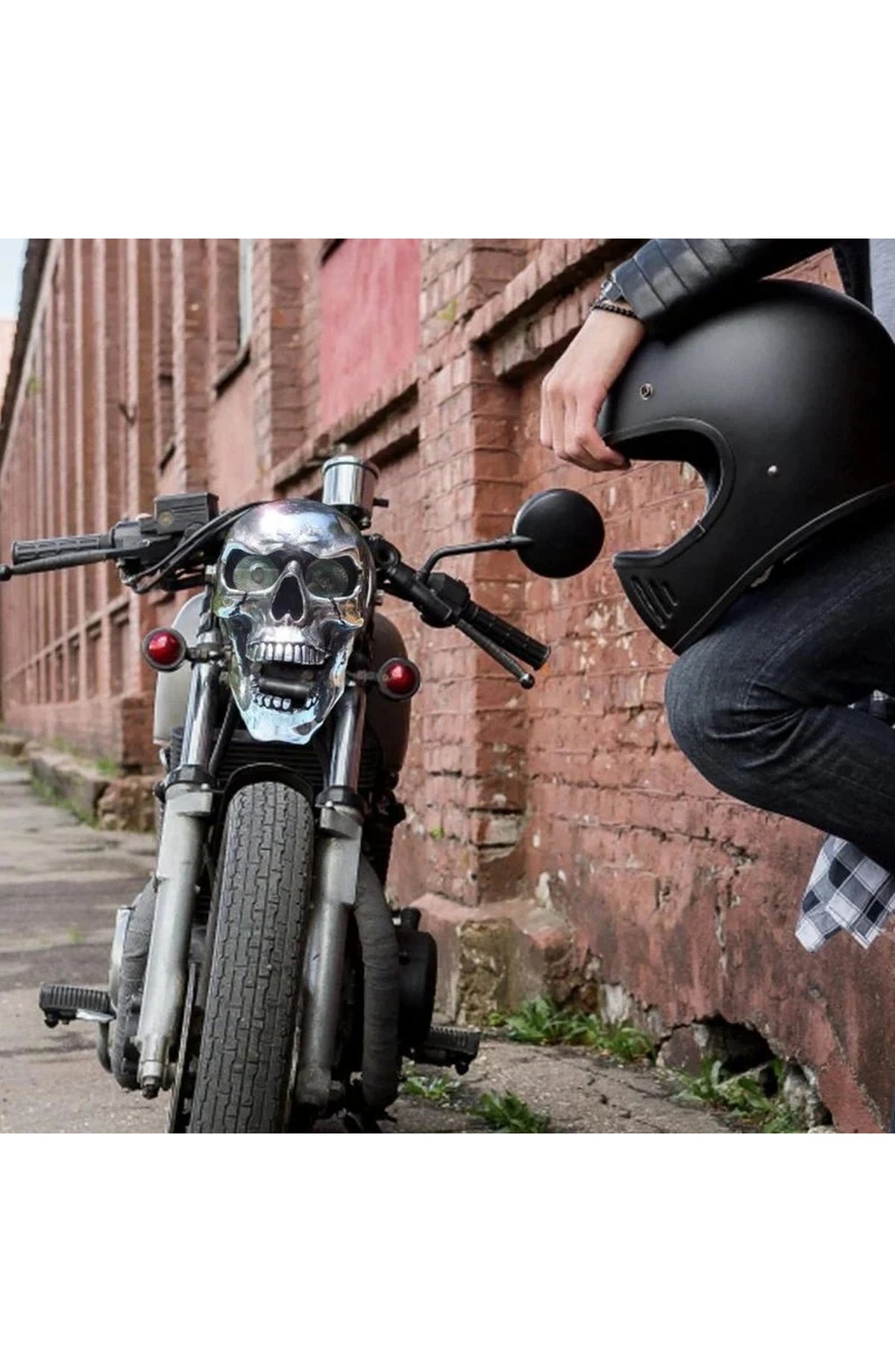 LED Skull Headlight