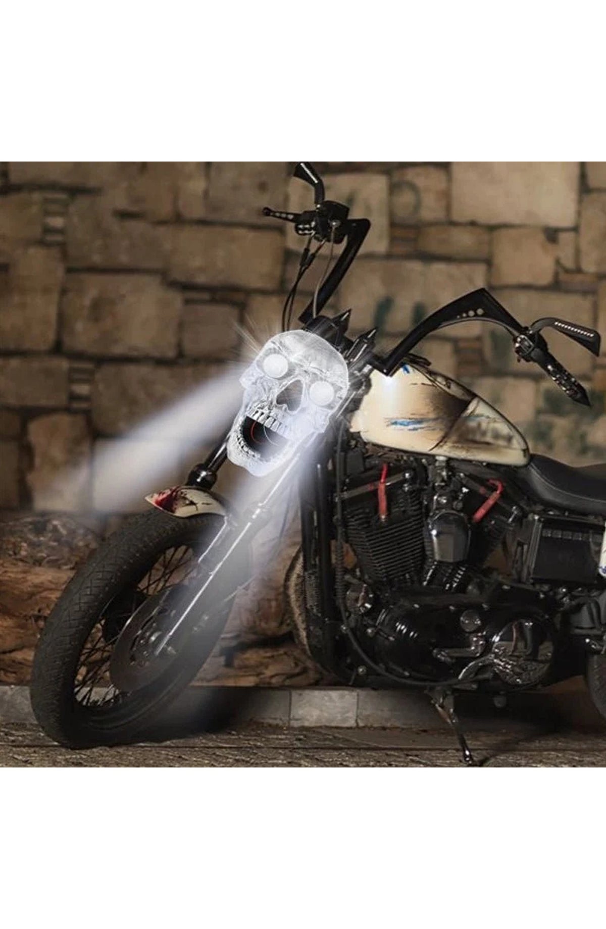 LED Skull Headlight