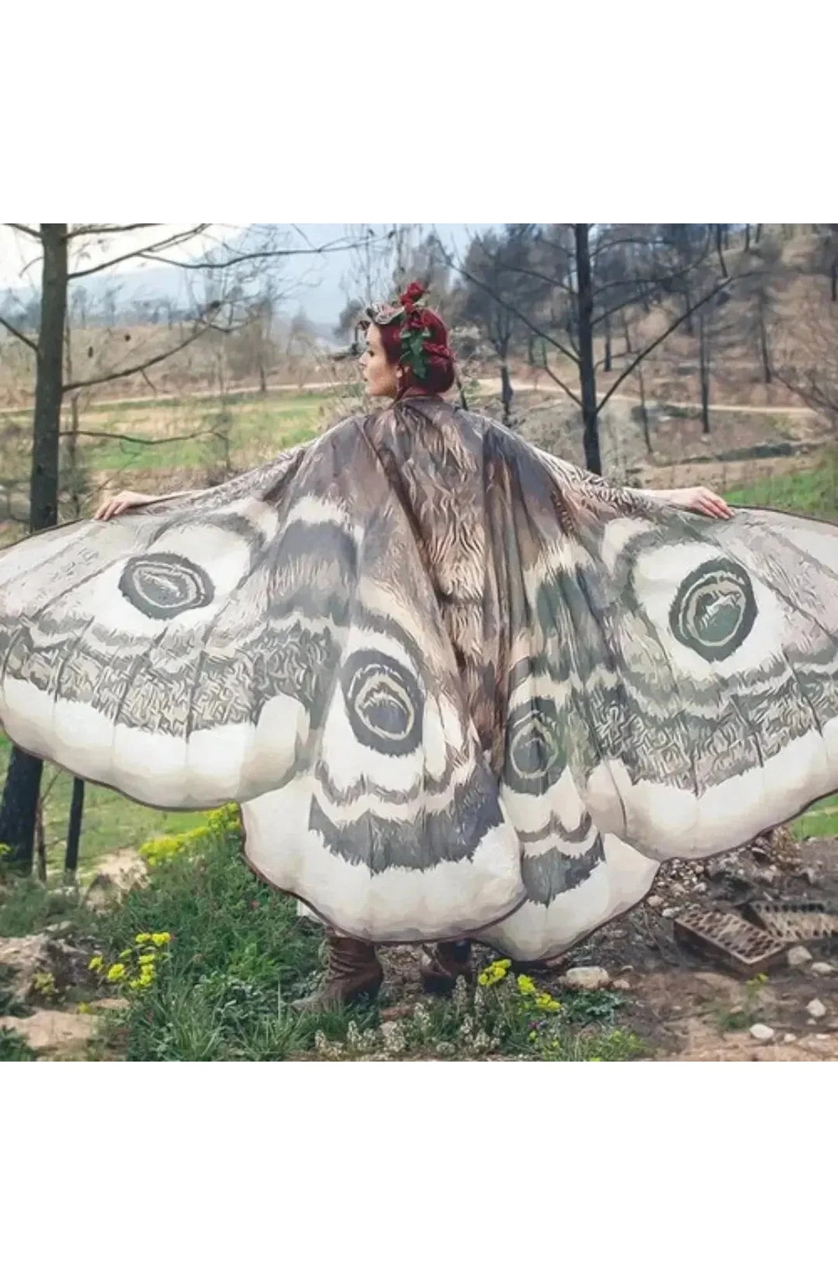 Moth Wing Halloween Cape