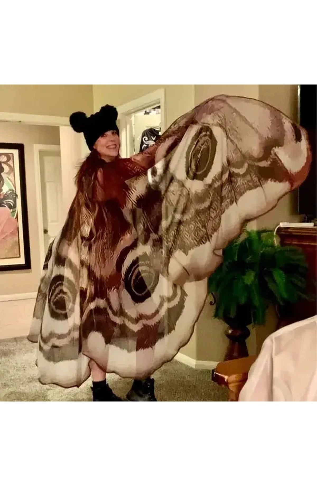 Moth Wing Halloween Cape