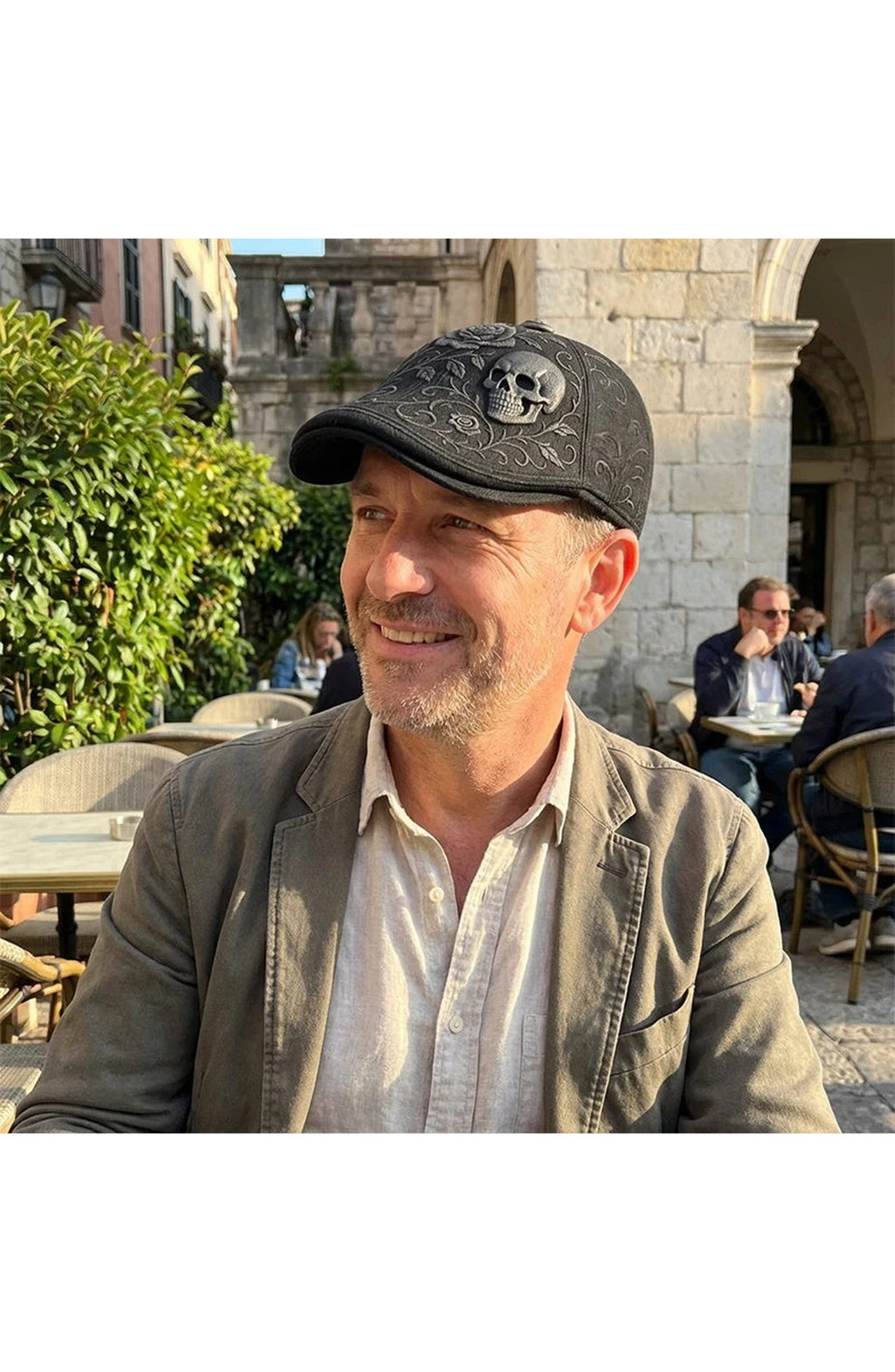 Gothic Flat Cap