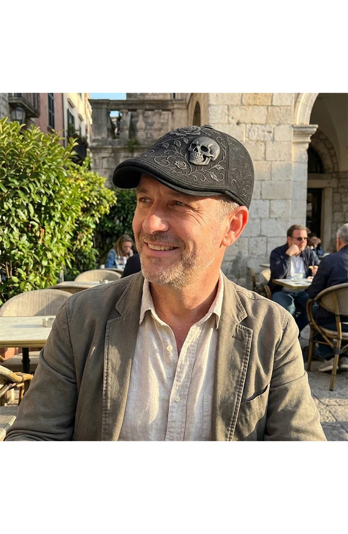 Gothic Flat Cap