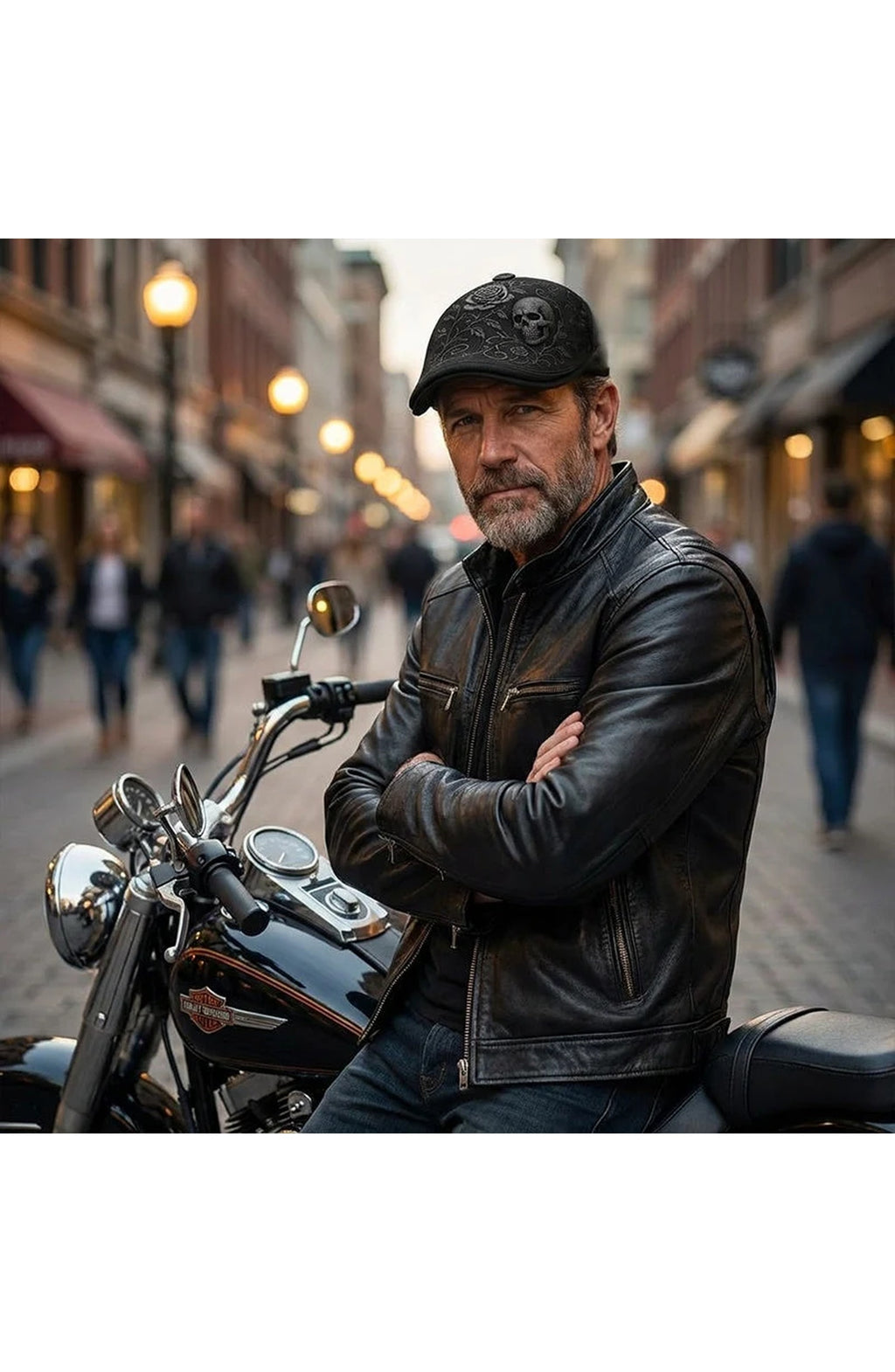 Gothic Flat Cap