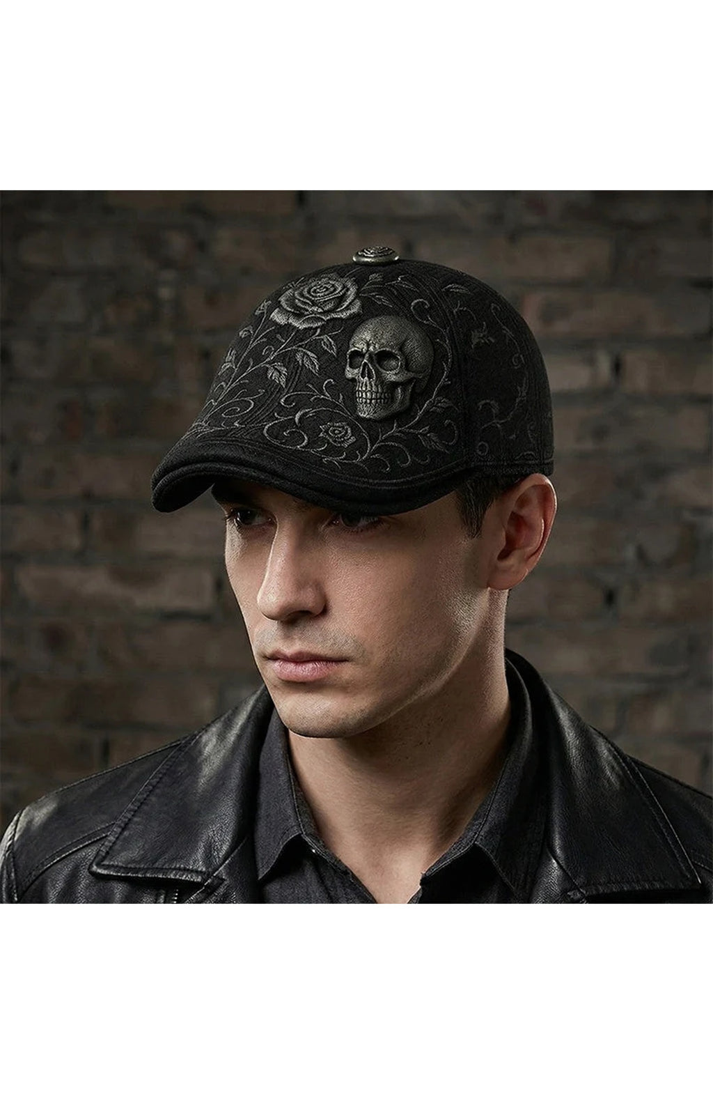 Gothic Flat Cap