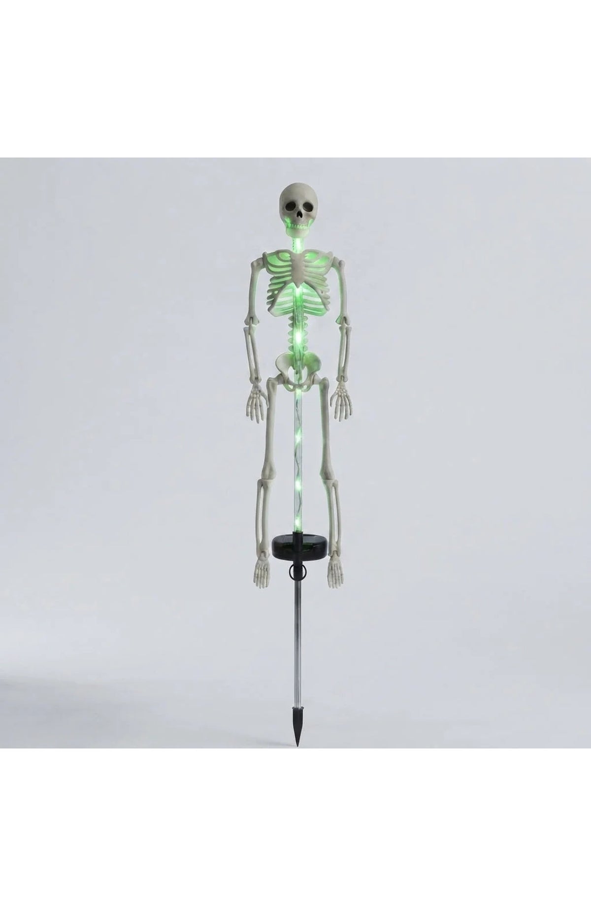 Solar Skeleton Stake Light - Green