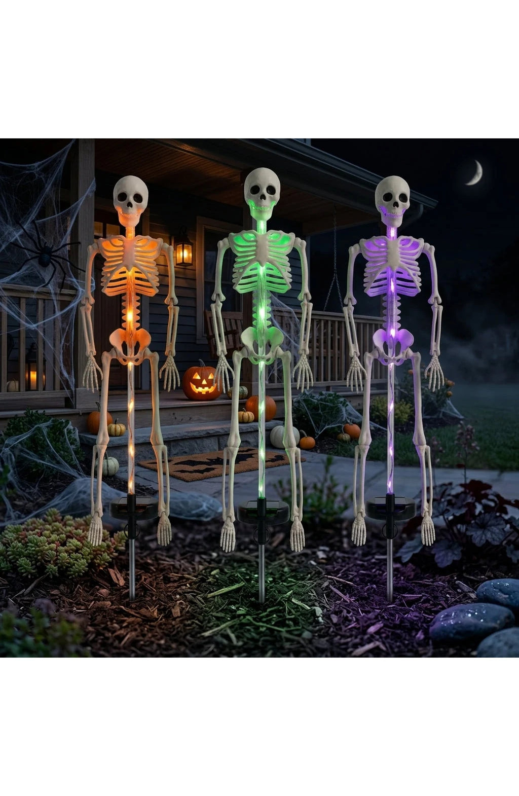 Solar Skeleton Stake Light