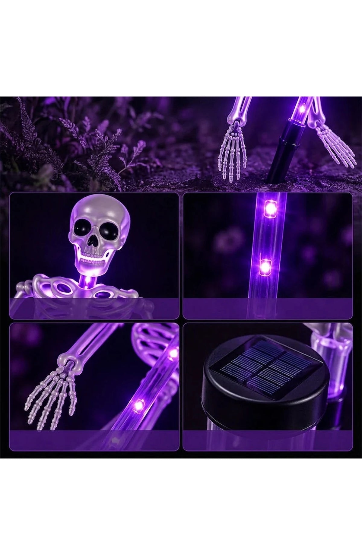 Solar Skeleton Stake Light