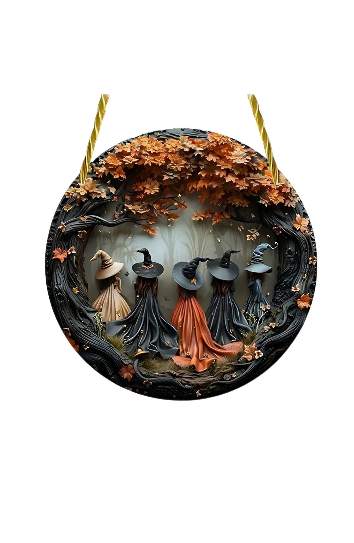 Witch Halloween Door Sign