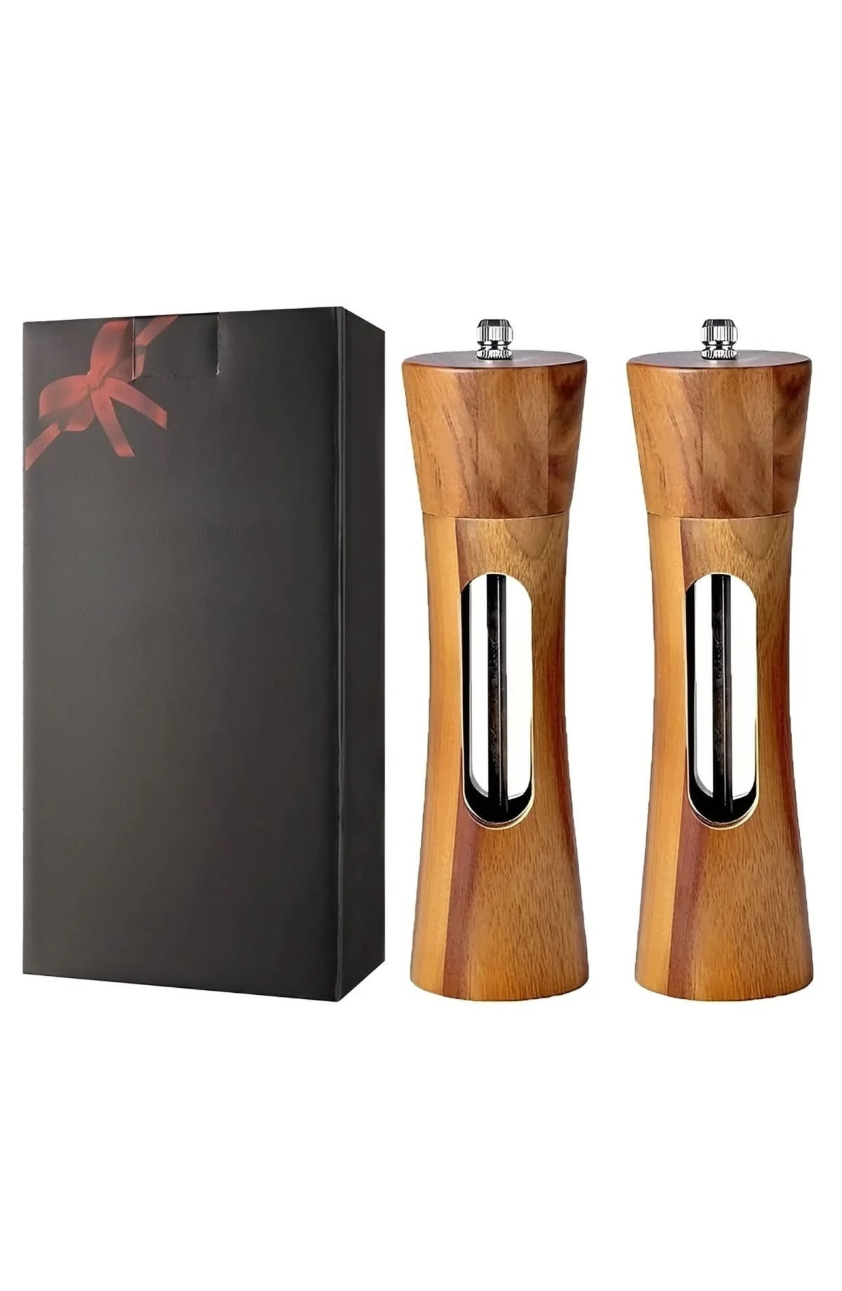 Wooden Salt and Pepper Mill - 2 Mills